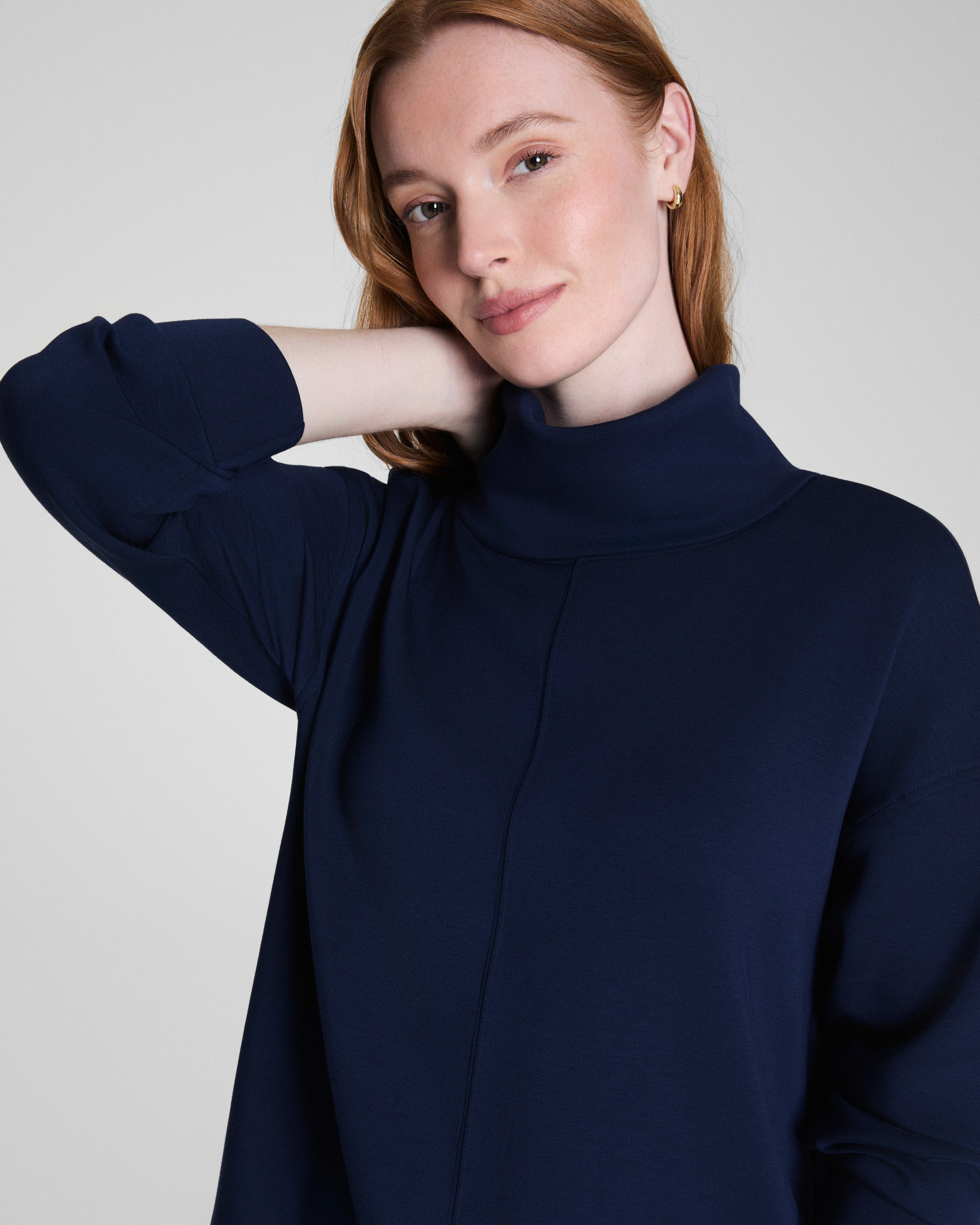 SPANX AirEssentials® Turtleneck Tunic  Timeless Navy