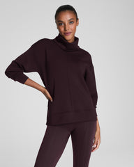 SPANX AirEssentials® Turtleneck Tunic  Truffle Brown