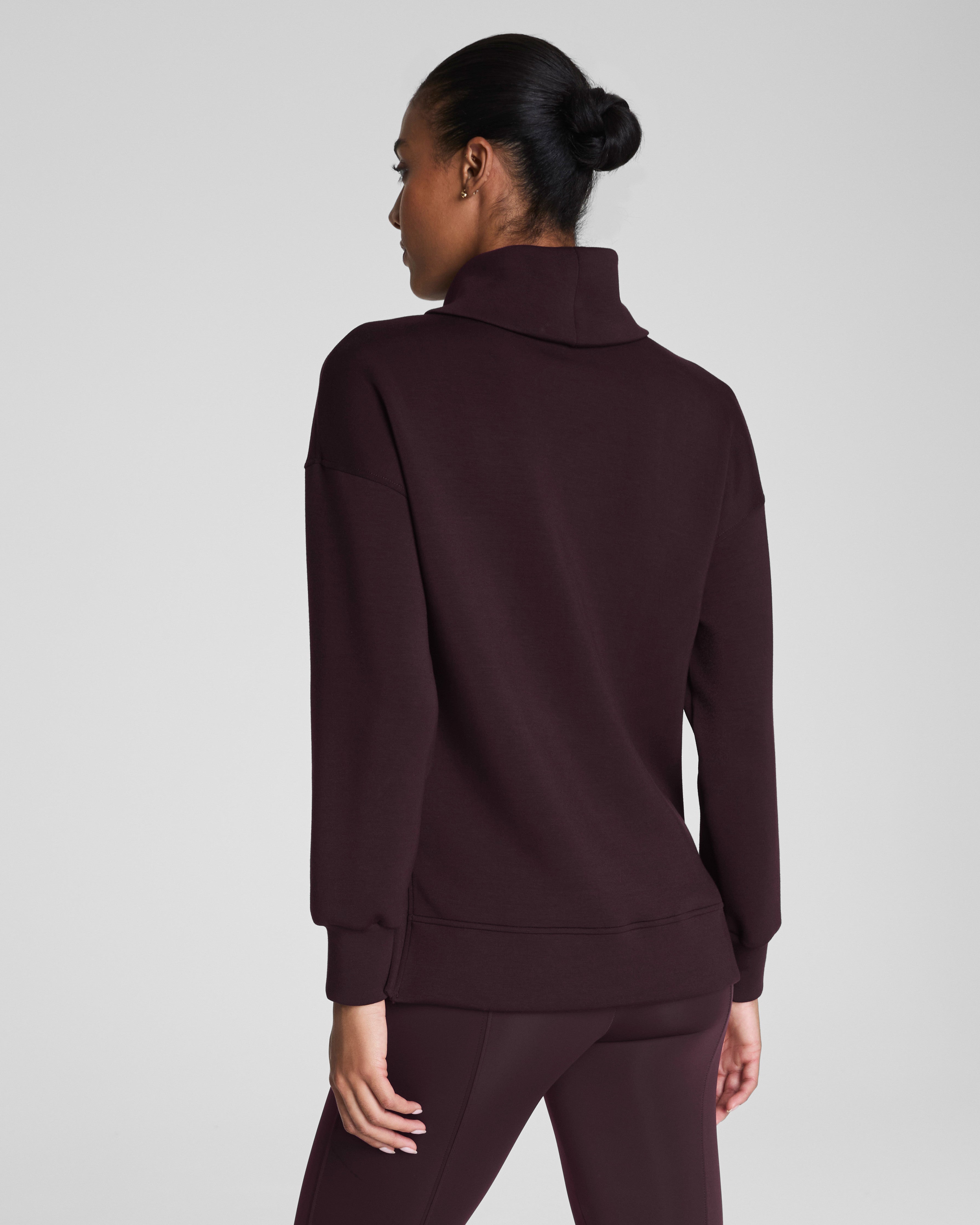 SPANX AirEssentials® Turtleneck Tunic  Truffle Brown