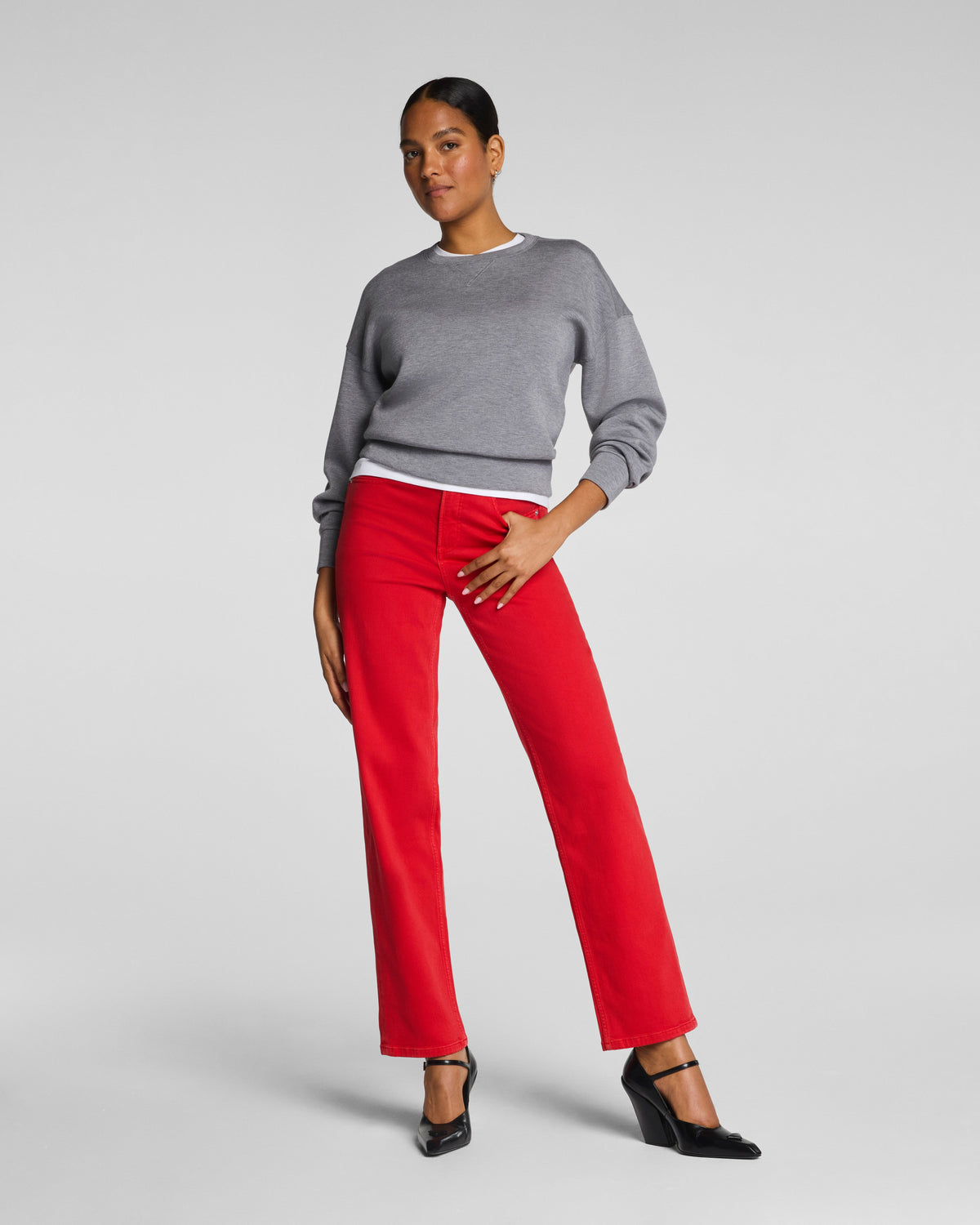 SPANXshape™ Authentic 360 90s Straight Leg Jeans