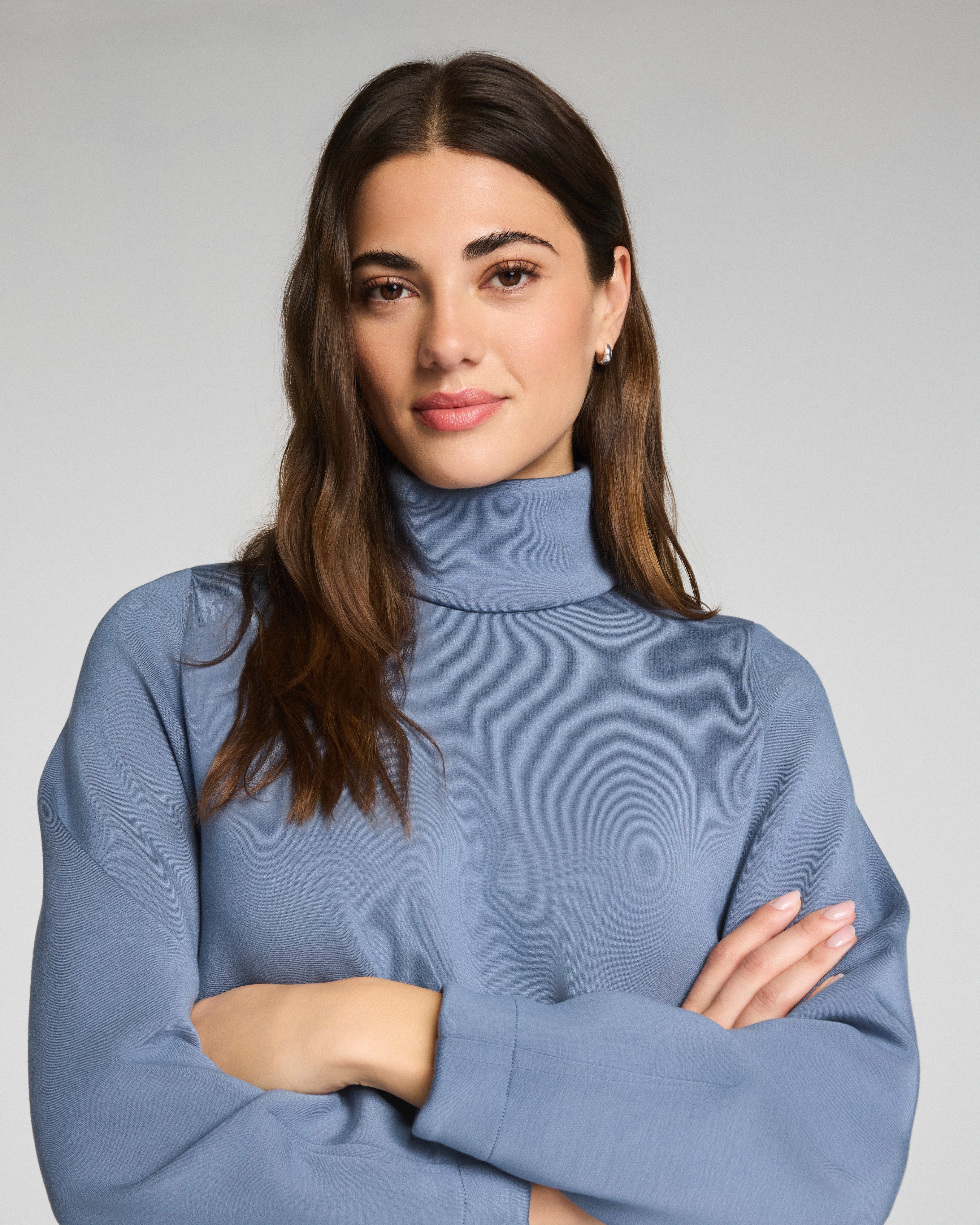 SPANX AirEssentials® Luxe Turtleneck  Rain