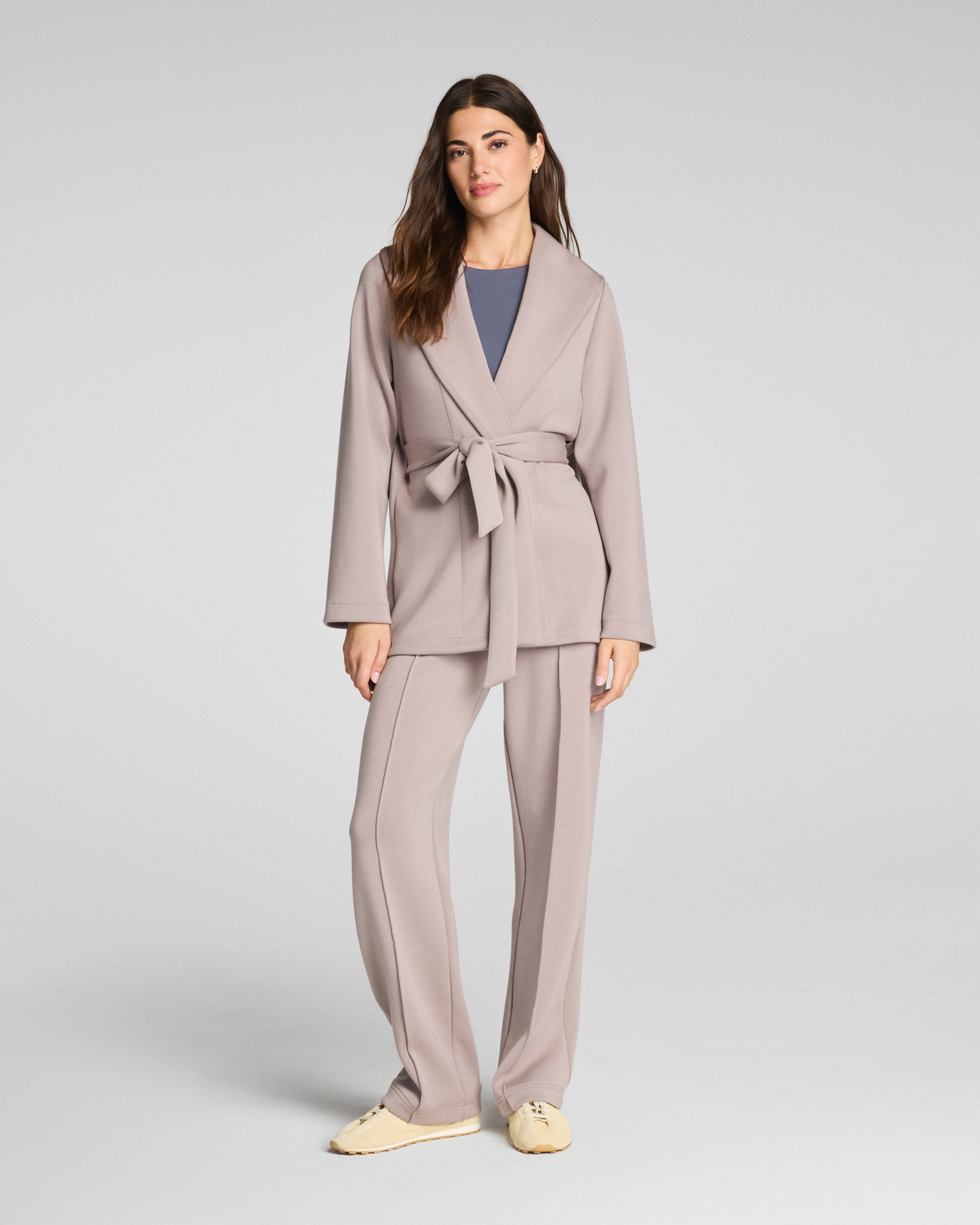 SPANX AirEssentials® Luxe Wrap Cardigan  Coastal Fog