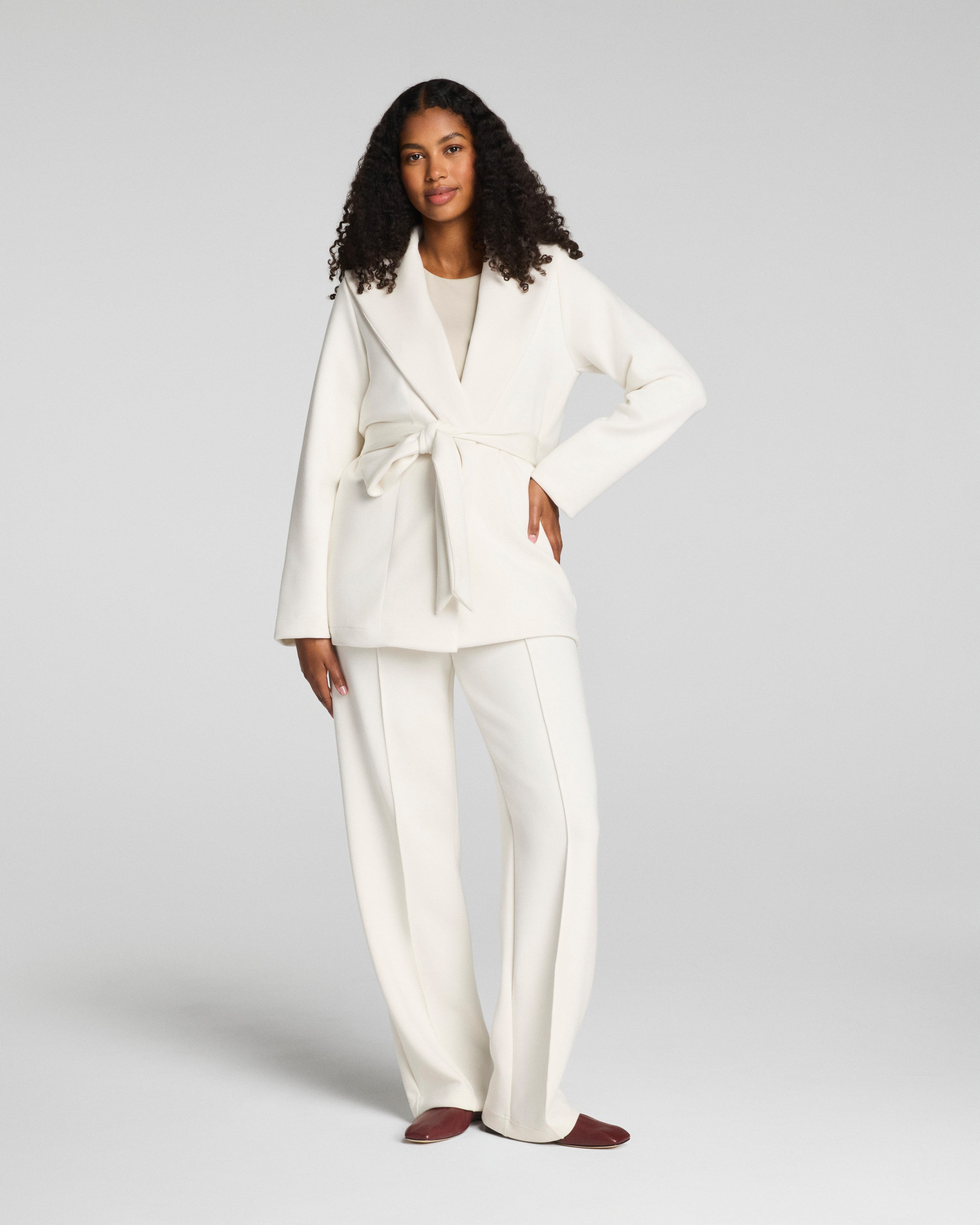 SPANX AirEssentials® Luxe Wrap Cardigan  Ivory