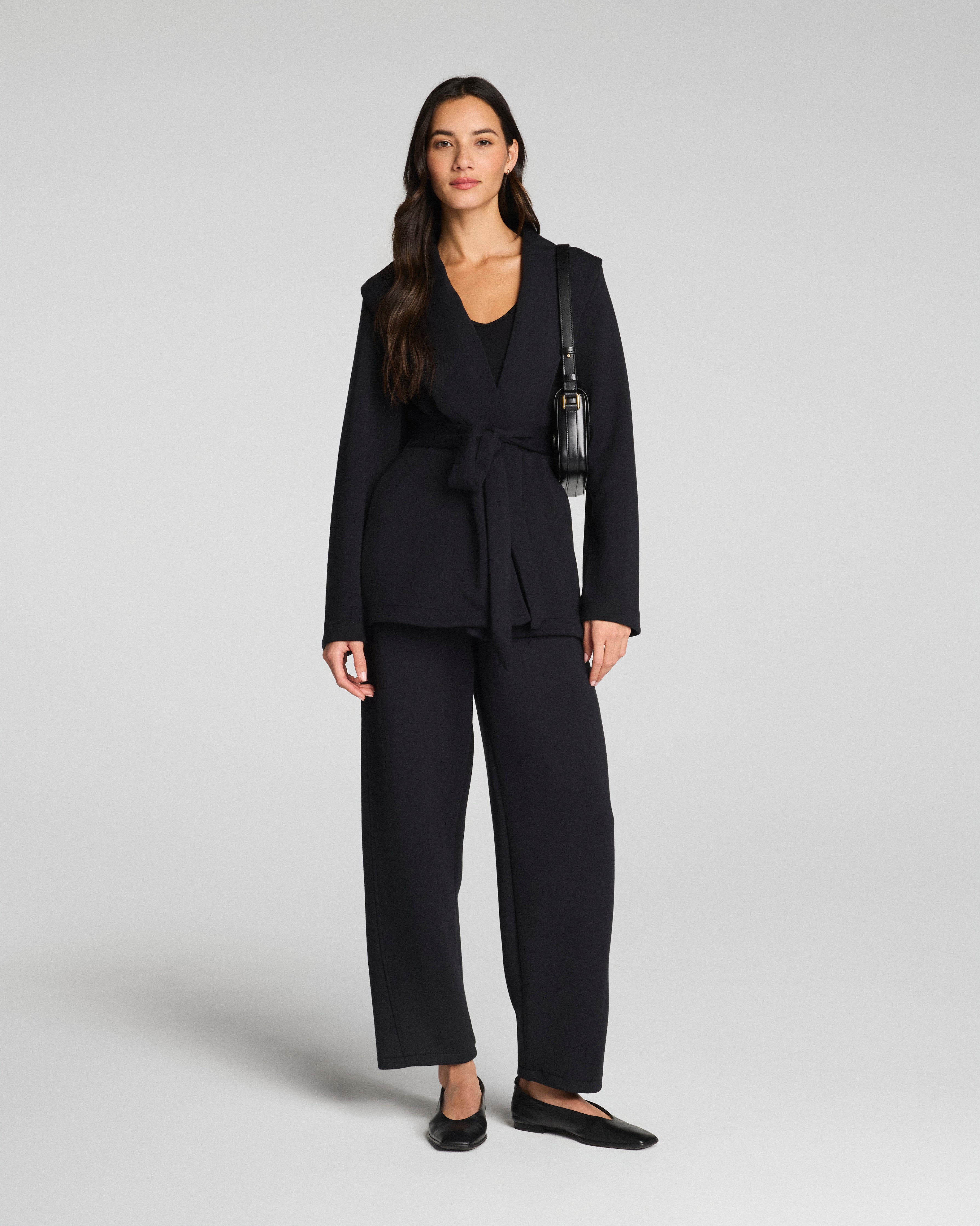 SPANX AirEssentials® Luxe Wrap Cardigan  Very Black