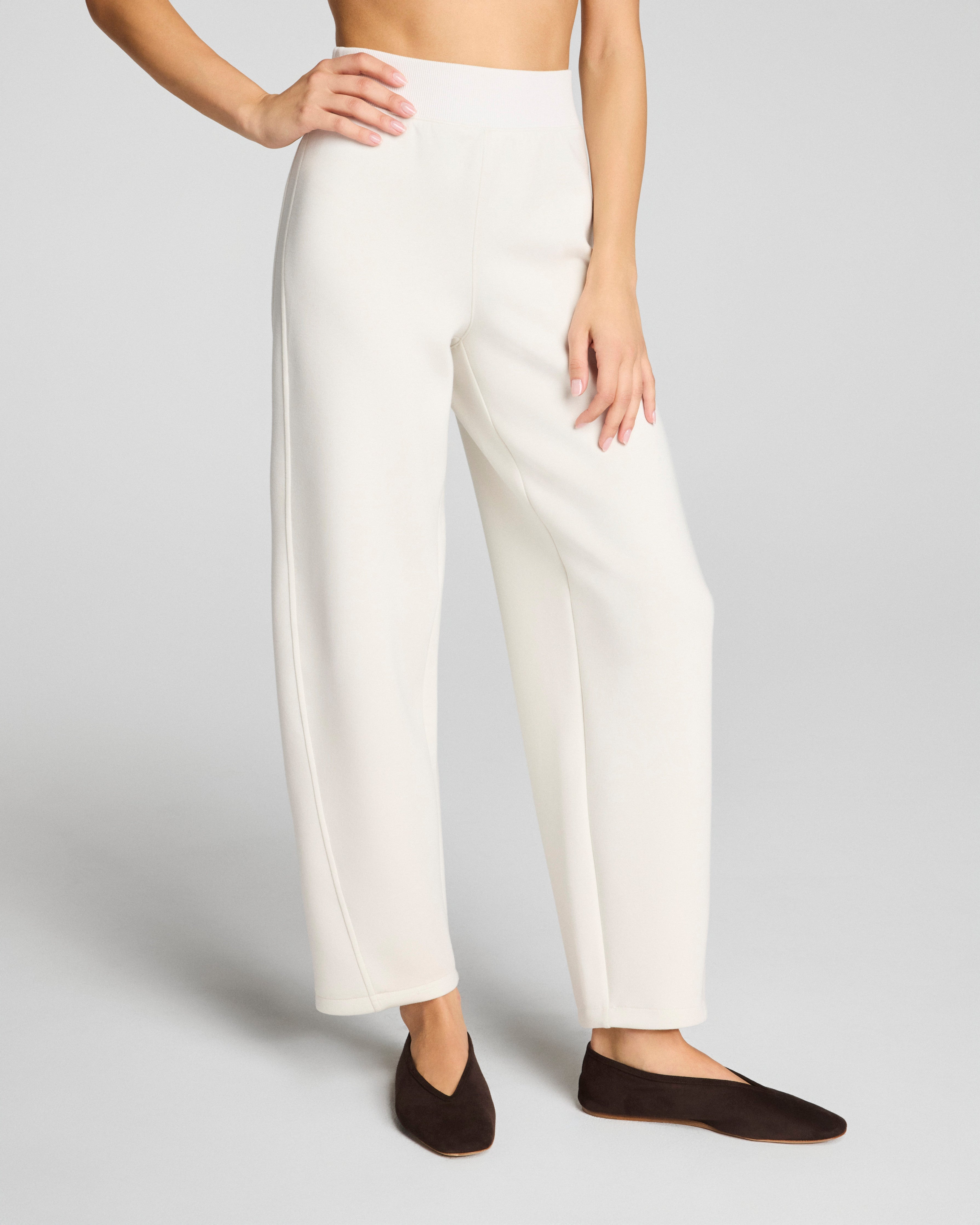 SPANX AirEssentials® Luxe Barrel Leg Pant  Ivory