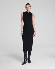 SPANX® Ponte Sleeveless Midi Dress  Classic Black
