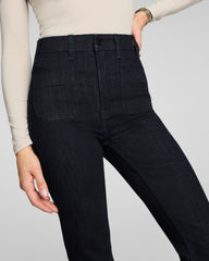 SPANXsculpt™ ReDefine Flare Jeans with Patch Pockets  Nautical Blue
