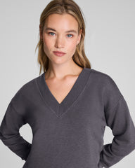 SPANX AirEssentials® Brushed V-Neck Tunic  Heather Storm