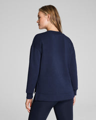 SPANX AirEssentials® Brushed V-Neck Tunic  Timeless Navy Heather