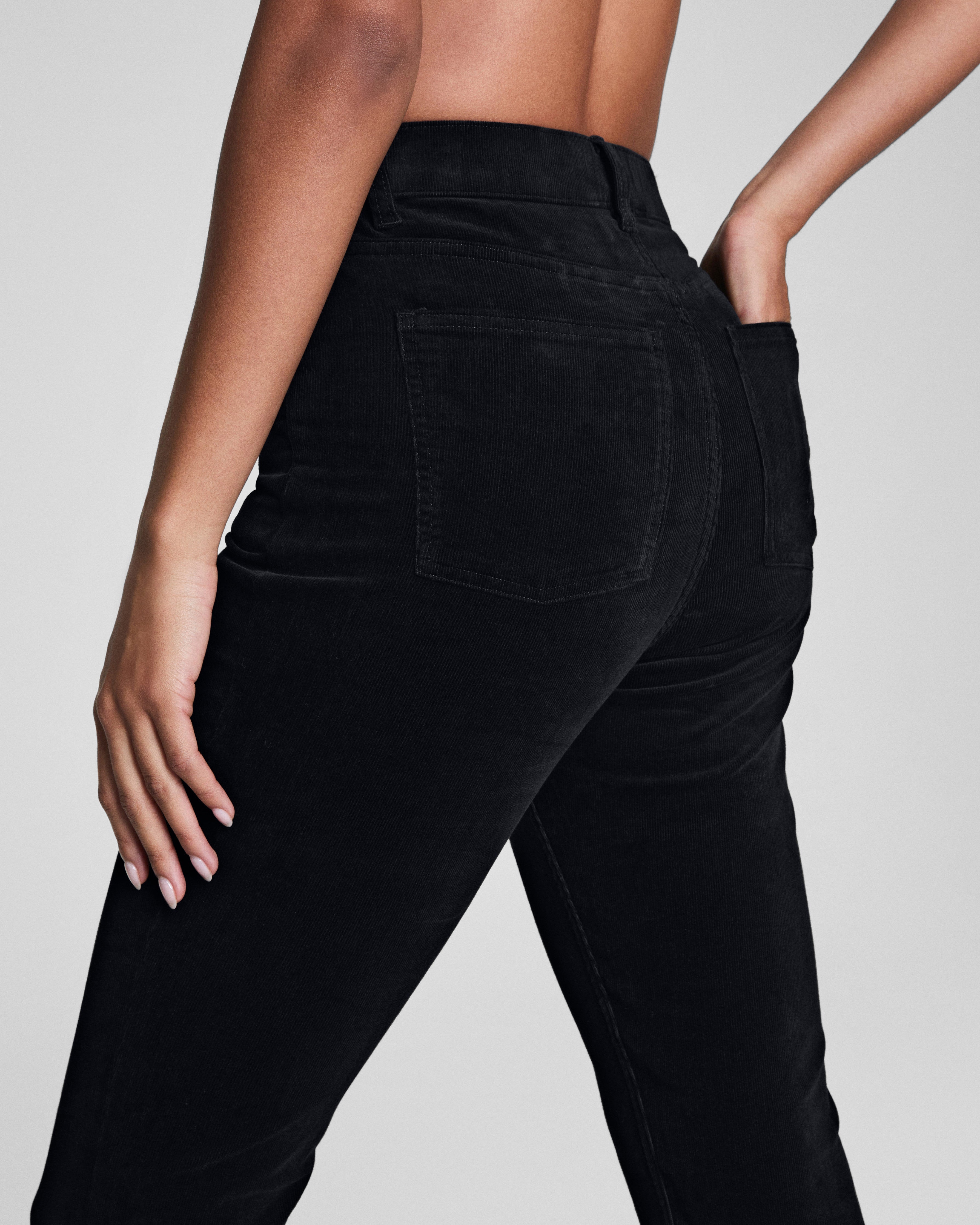 SPANXshape™ Authentic 360 Corduroy Micro Flare  Classic Black