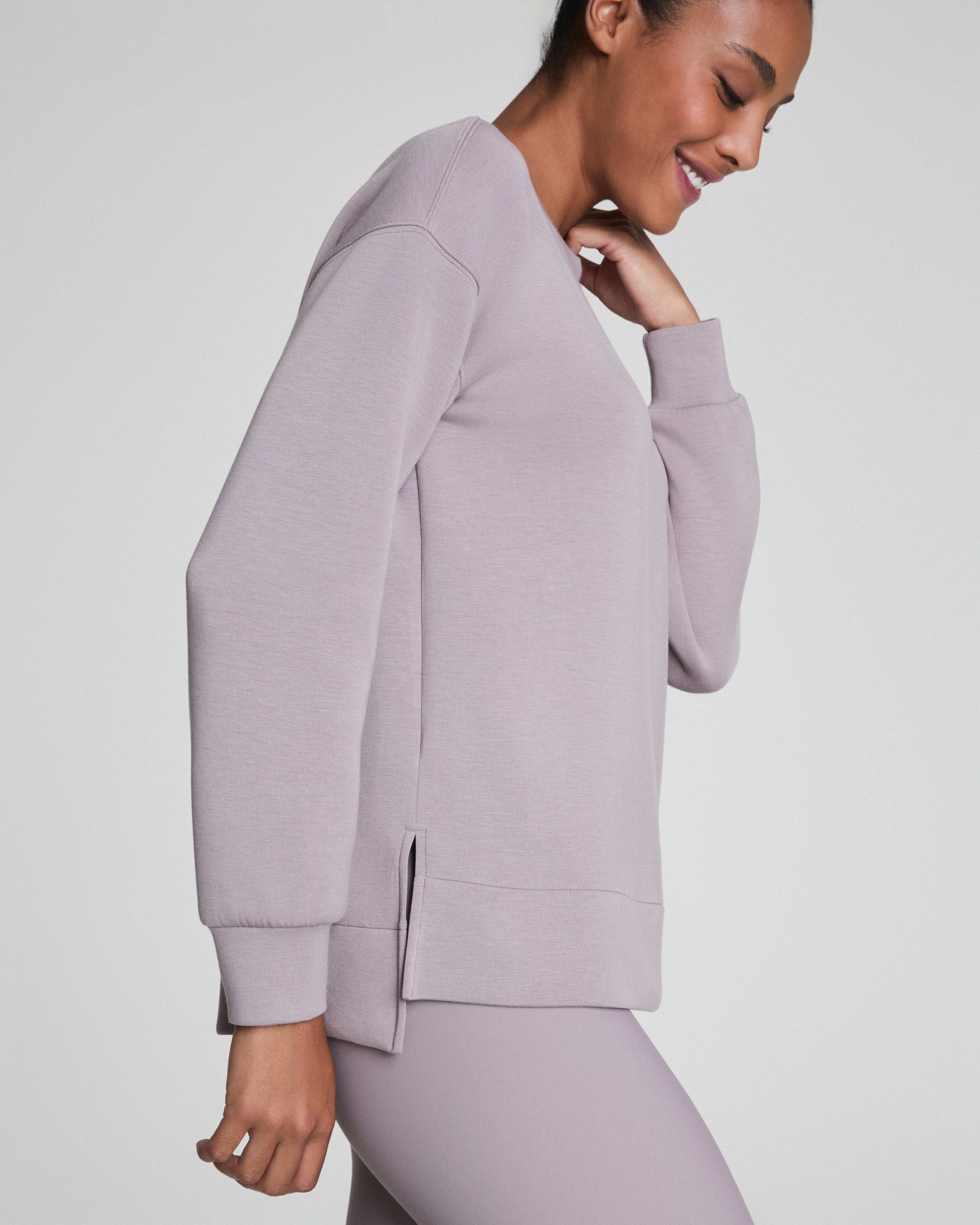 SPANX AirEssentials® Crewneck Tunic  Coastal Fog