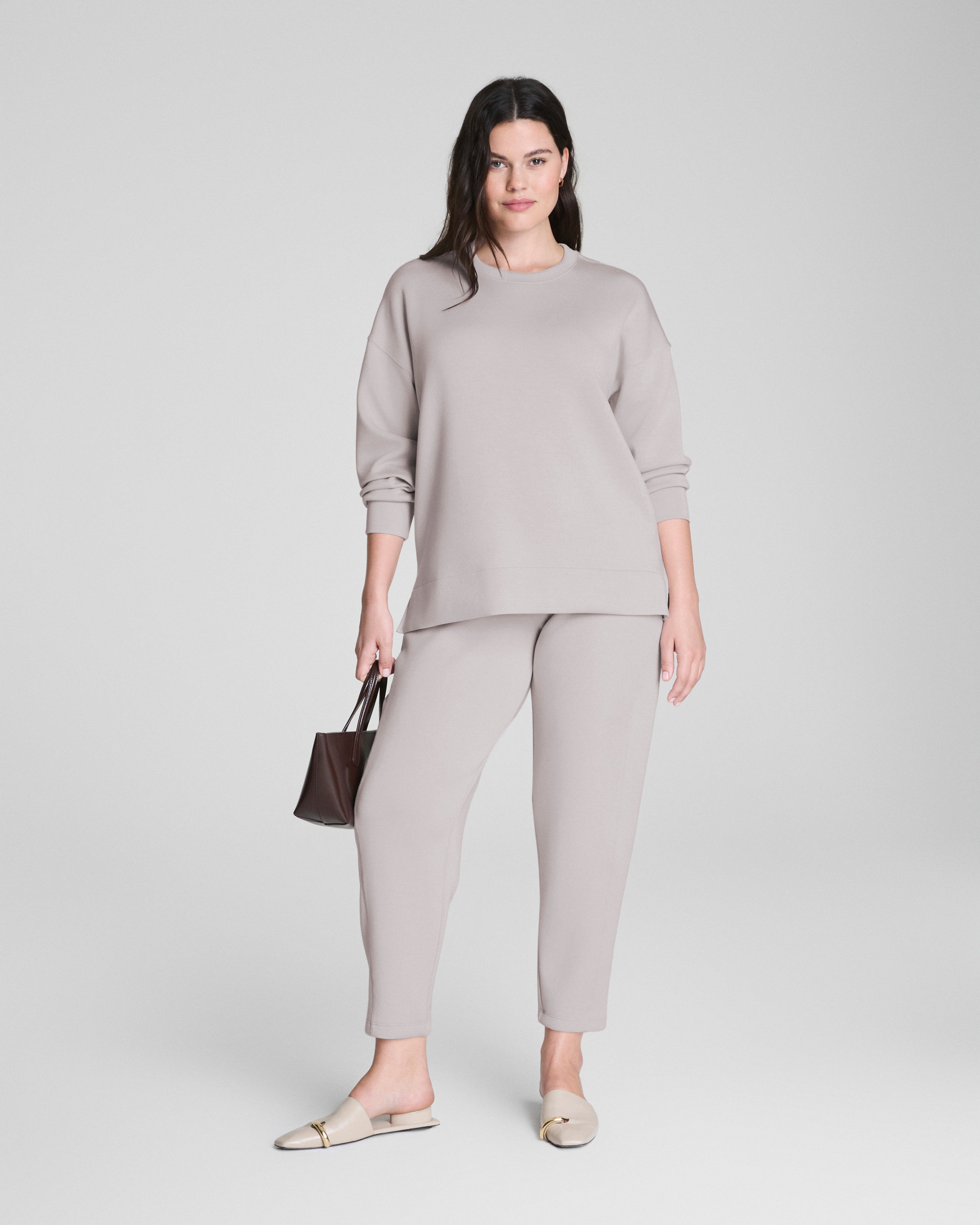 SPANX AirEssentials® Crewneck Tunic  French Grey