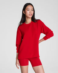 SPANX AirEssentials® Crewneck Tunic  SPANX® Red