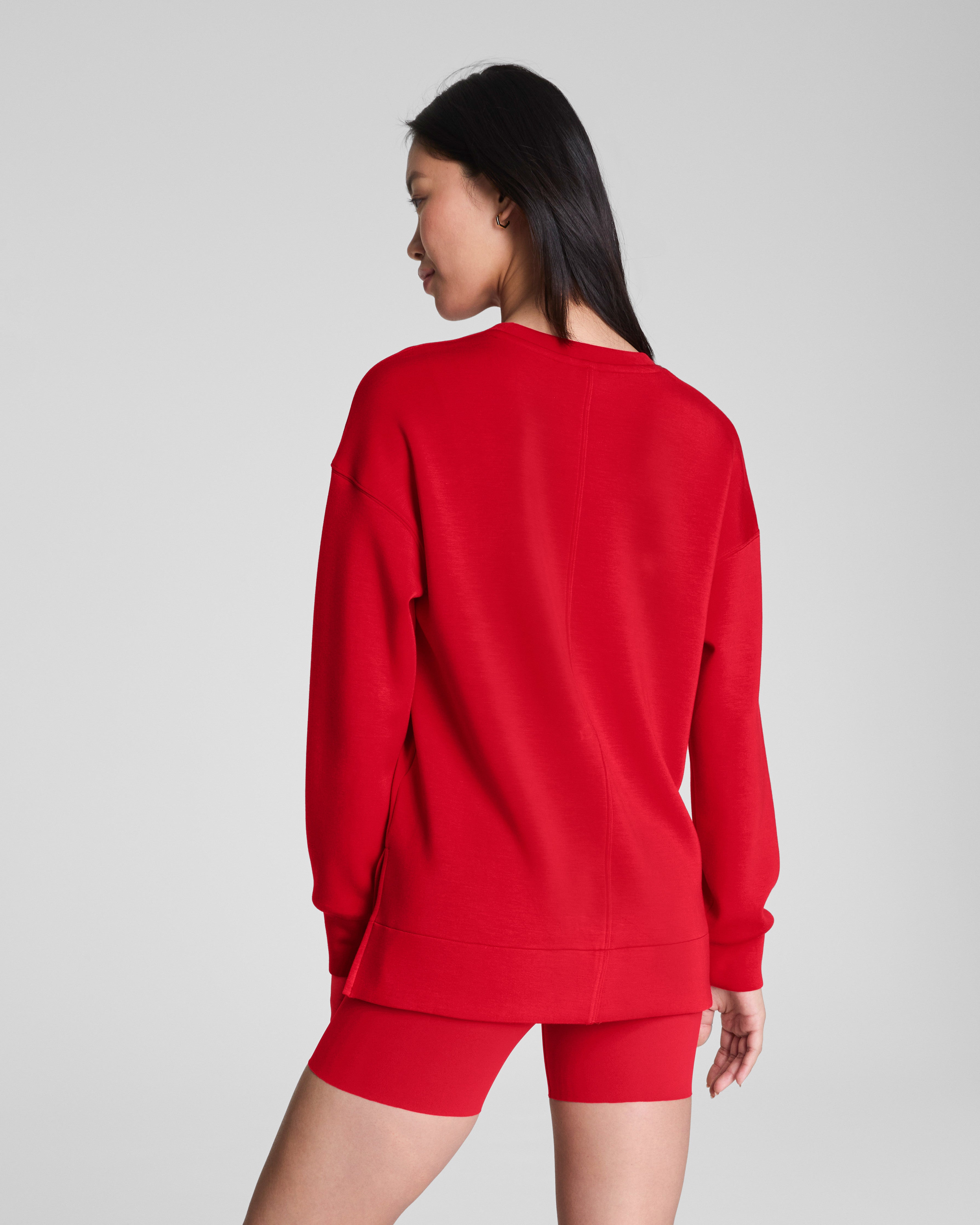 SPANX AirEssentials® Crewneck Tunic  SPANX® Red