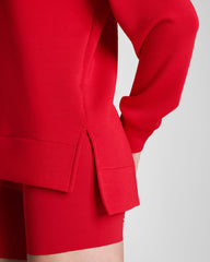 SPANX AirEssentials® Crewneck Tunic  SPANX® Red