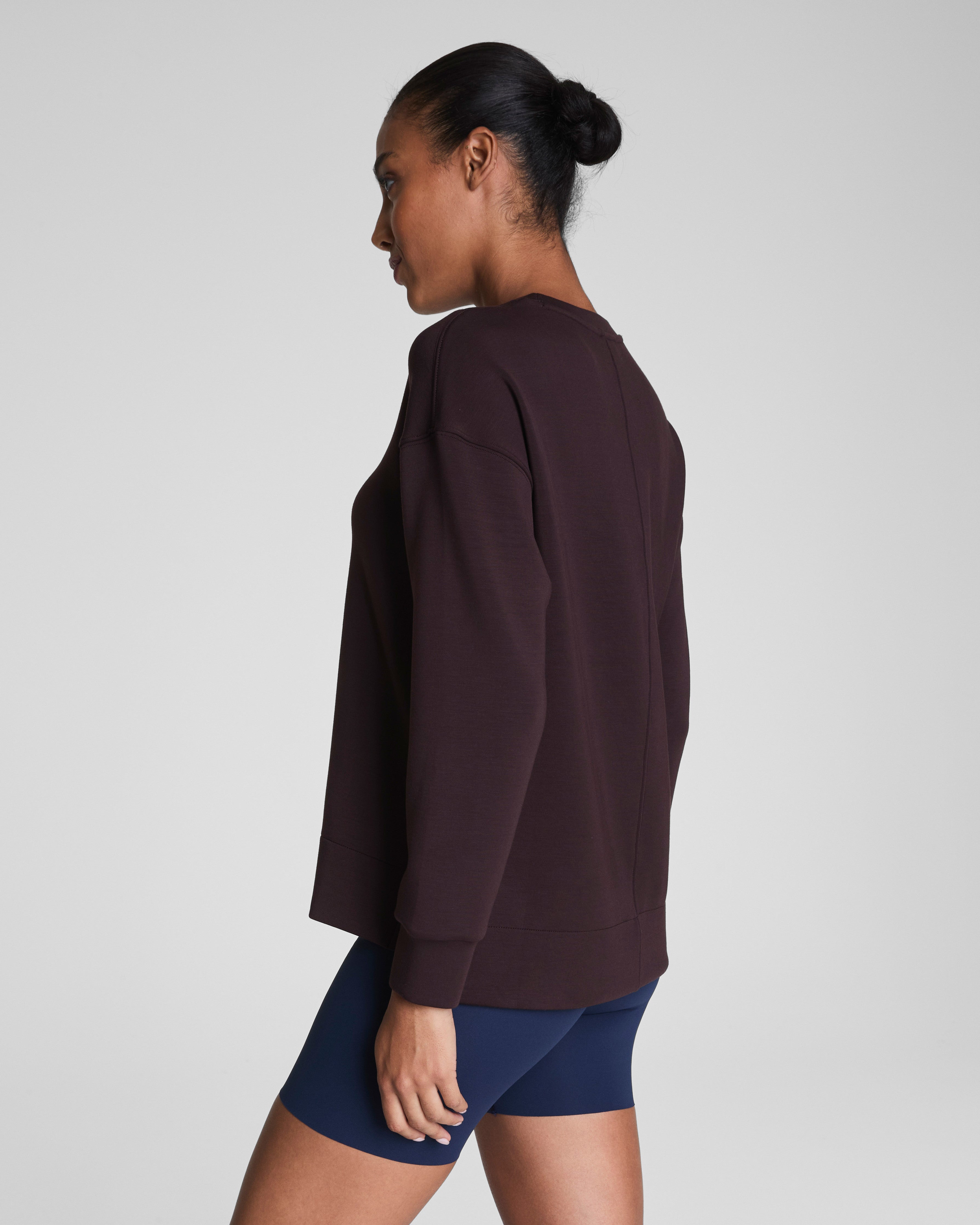 SPANX AirEssentials® Crewneck Tunic  Truffle Brown