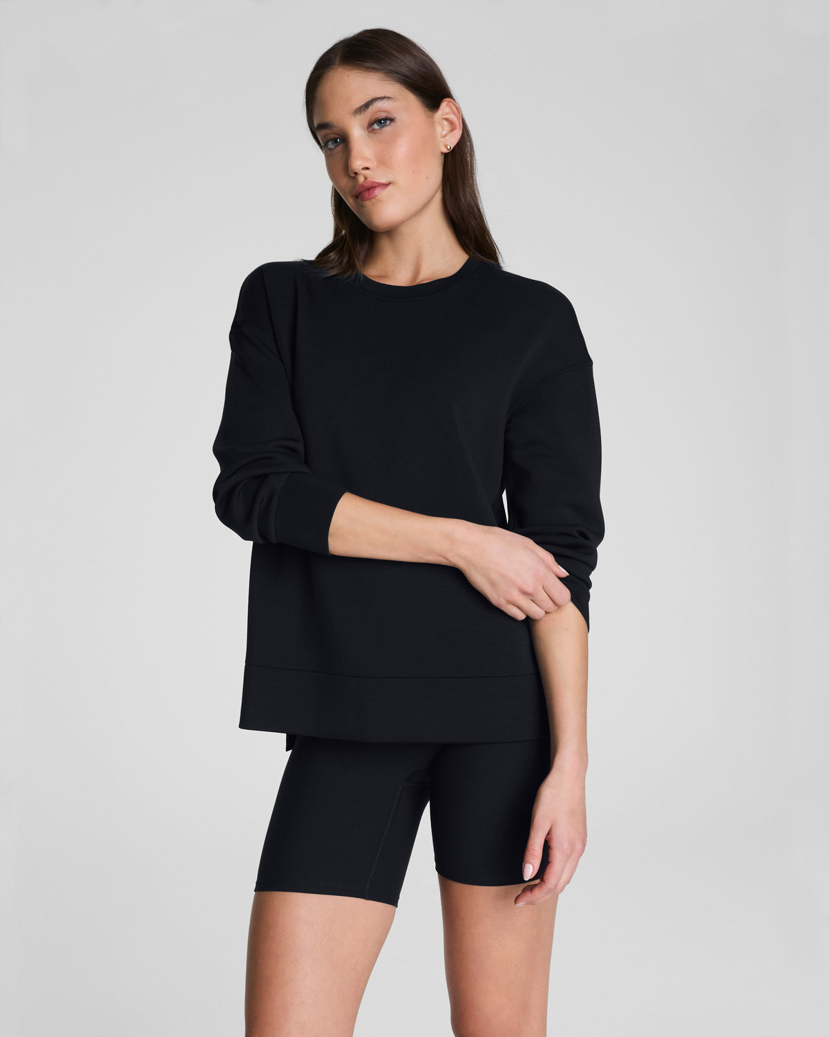 SPANX AirEssentials® Crewneck Tunic  Very Black