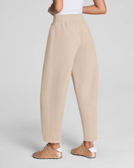 SPANX AirEssentials® Luxe Barrel Leg Pant with Shimmer  Bone / Silver Shimmer