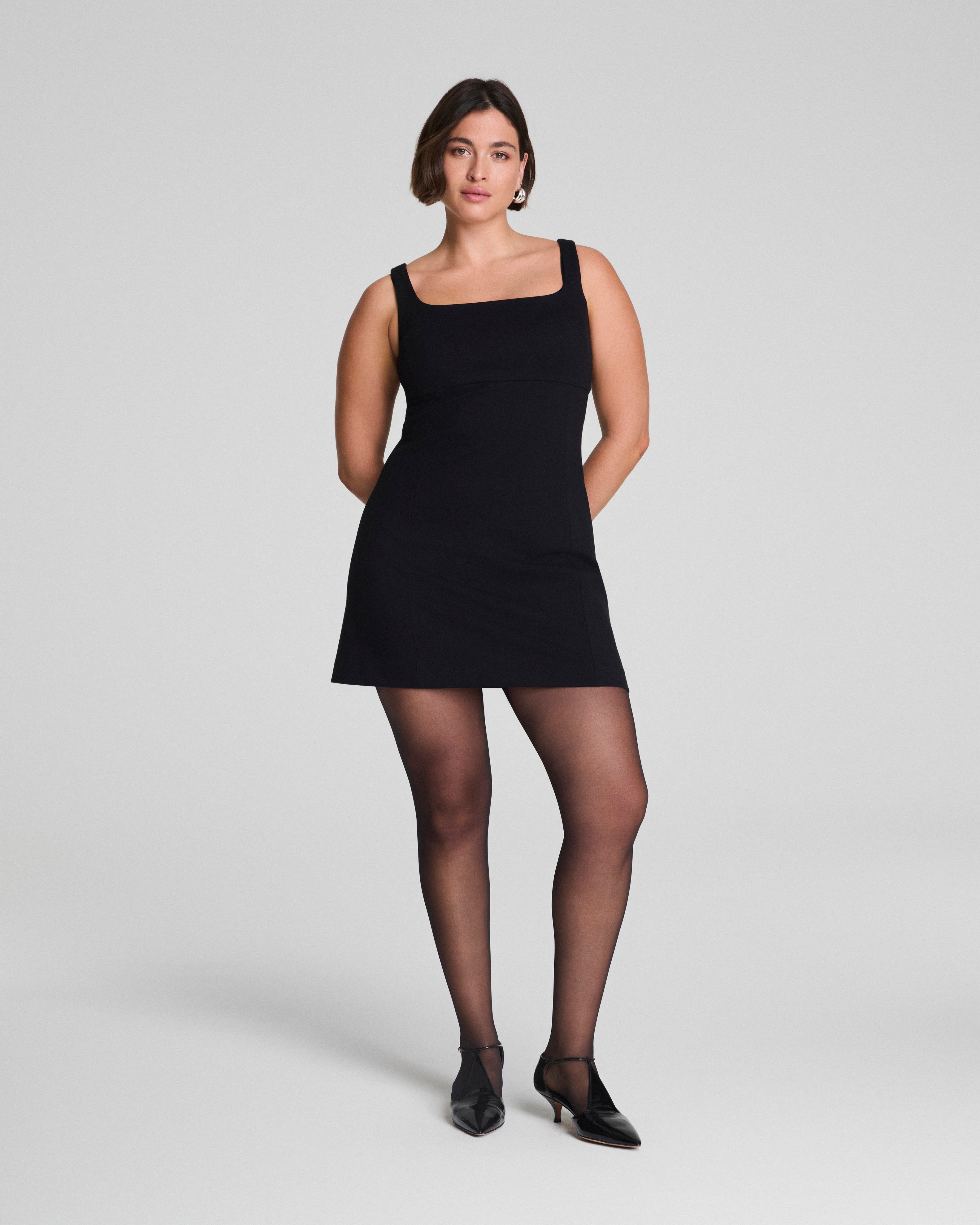 SPANX® Ponte Sleeveless Mini Dress  Classic Black