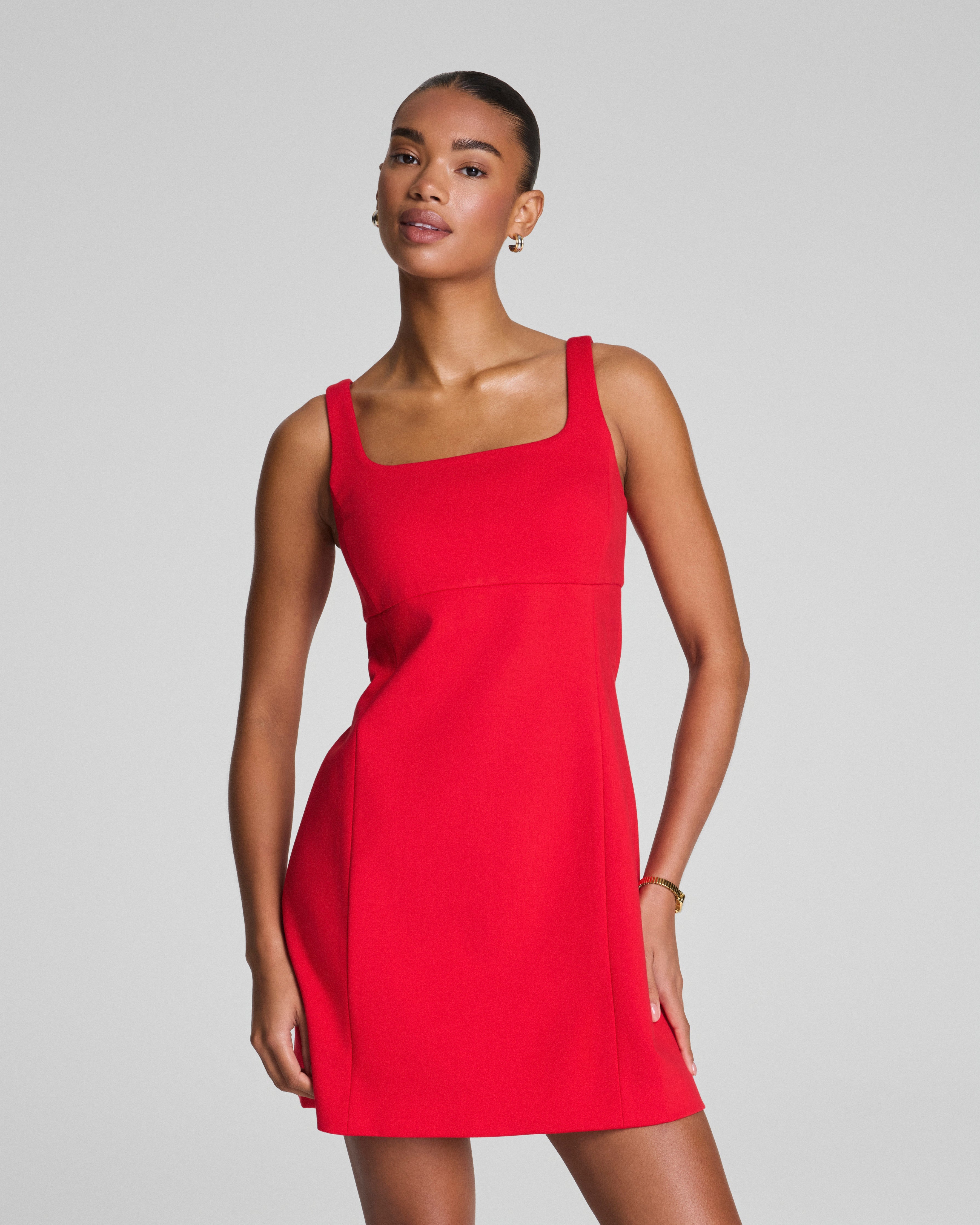 SPANX® Ponte Sleeveless Mini Dress  SPANX® Red