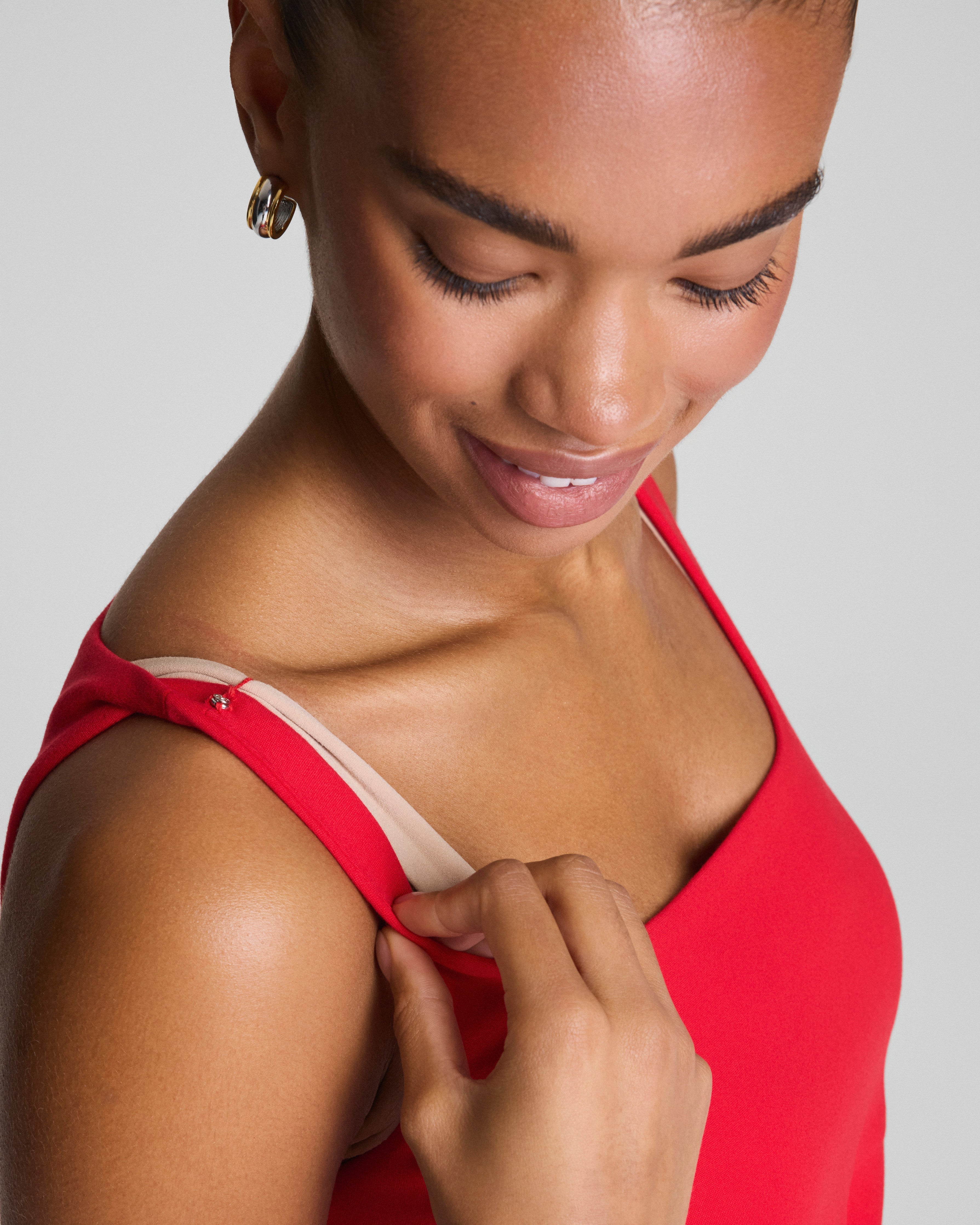 SPANX® Ponte Sleeveless Mini Dress  SPANX® Red
