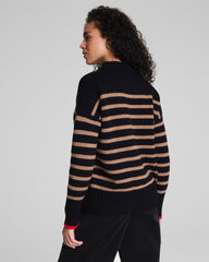 La Ligne Marin Sweater  Black/Camel