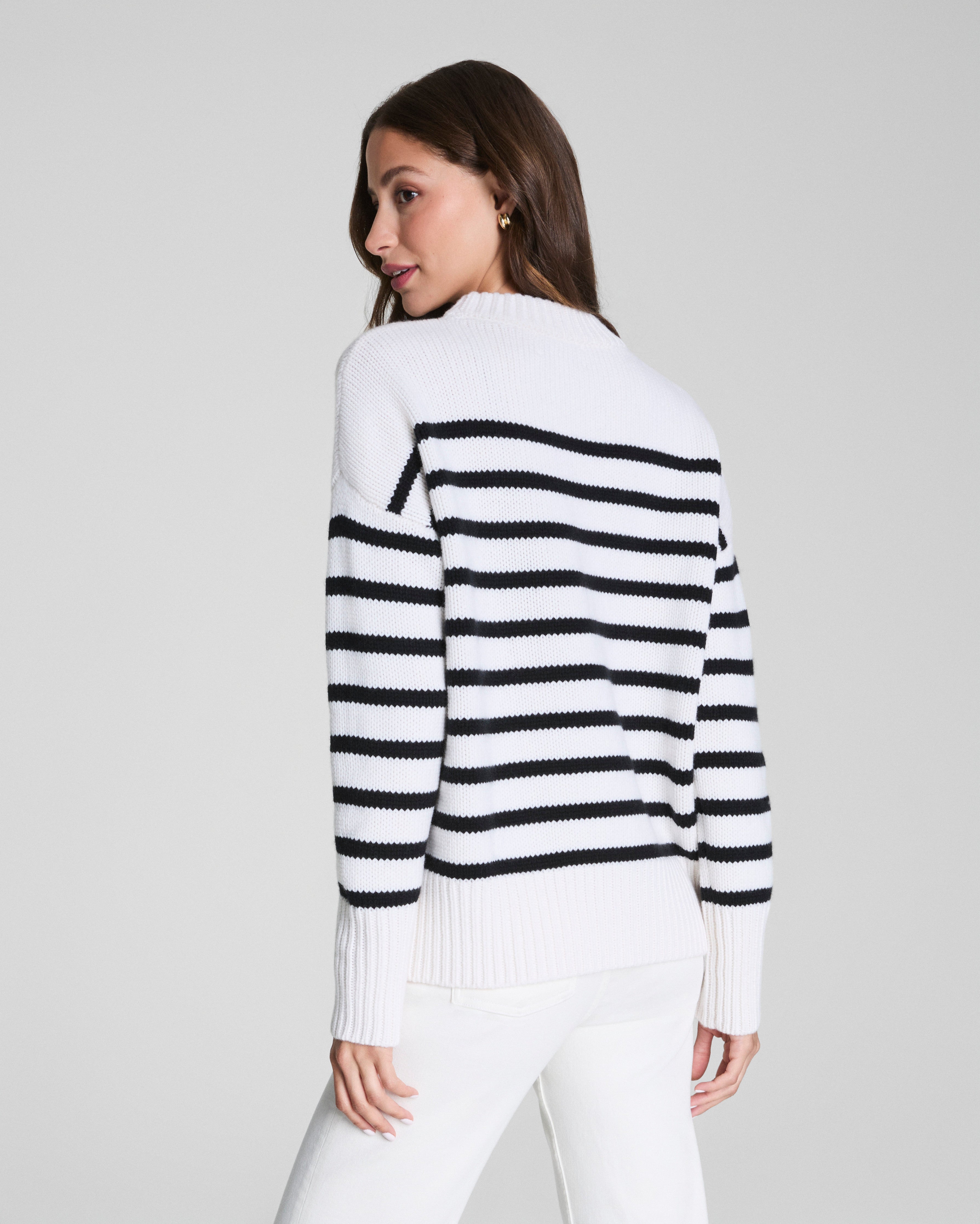 La Ligne Marin Sweater  Cream/Black