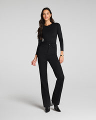 SPANXsupersmooth™ Stretch Twill Easy Flare Pant  Classic Black
