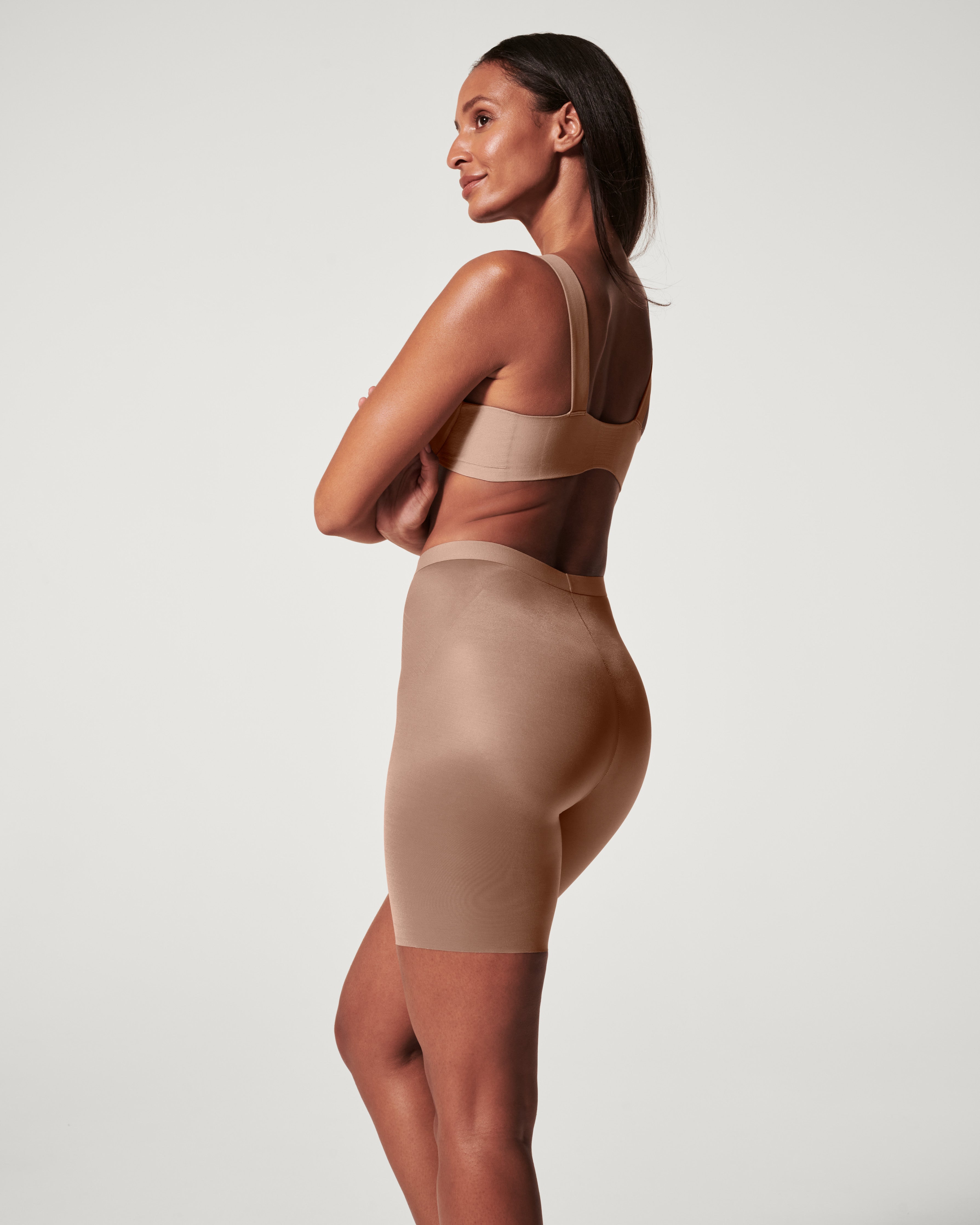 SPANXshape™ Invisible Mid-Thigh Short  Cafe Au Lait