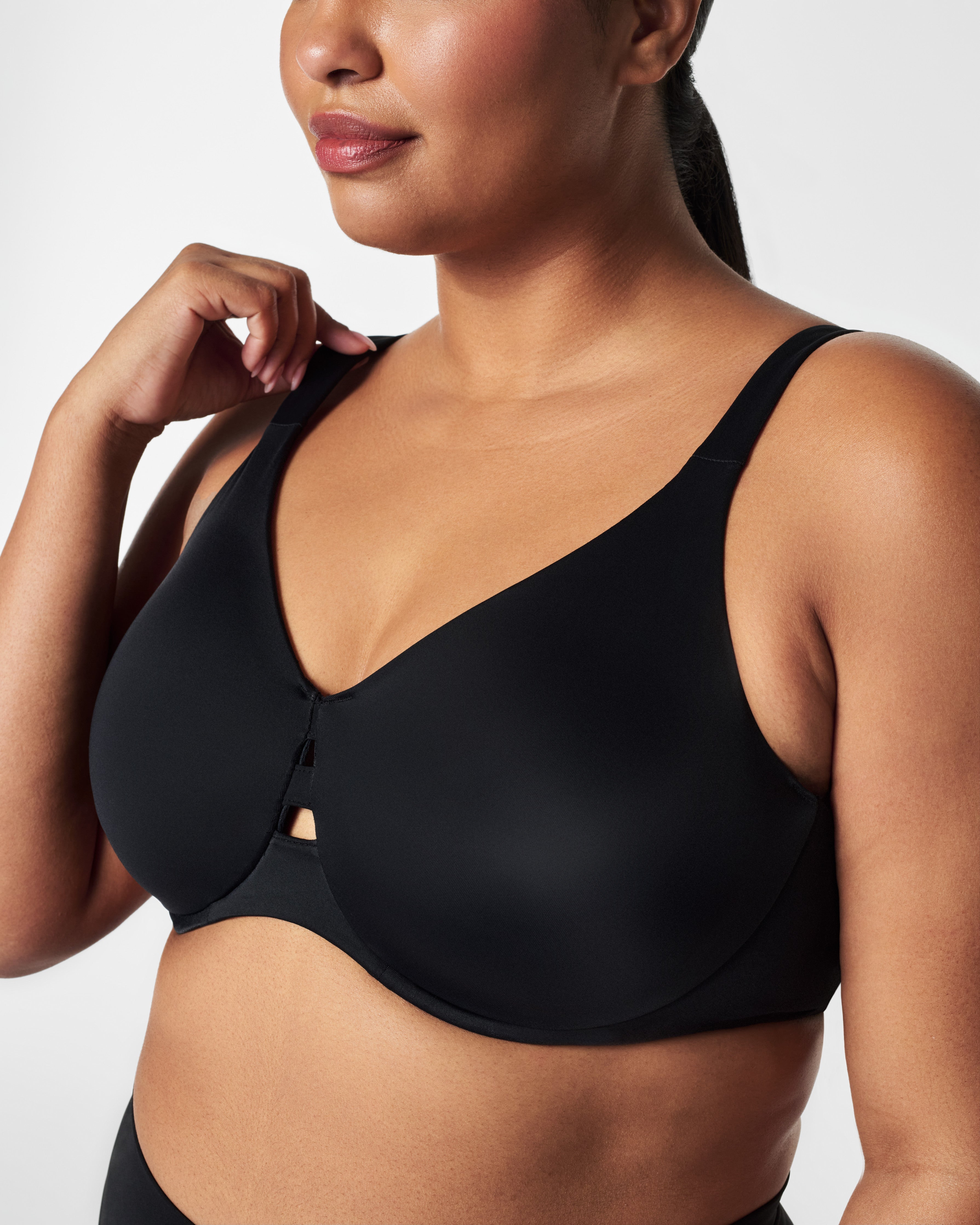 SPANX® Low Profile Minimizer Bra  Very Black