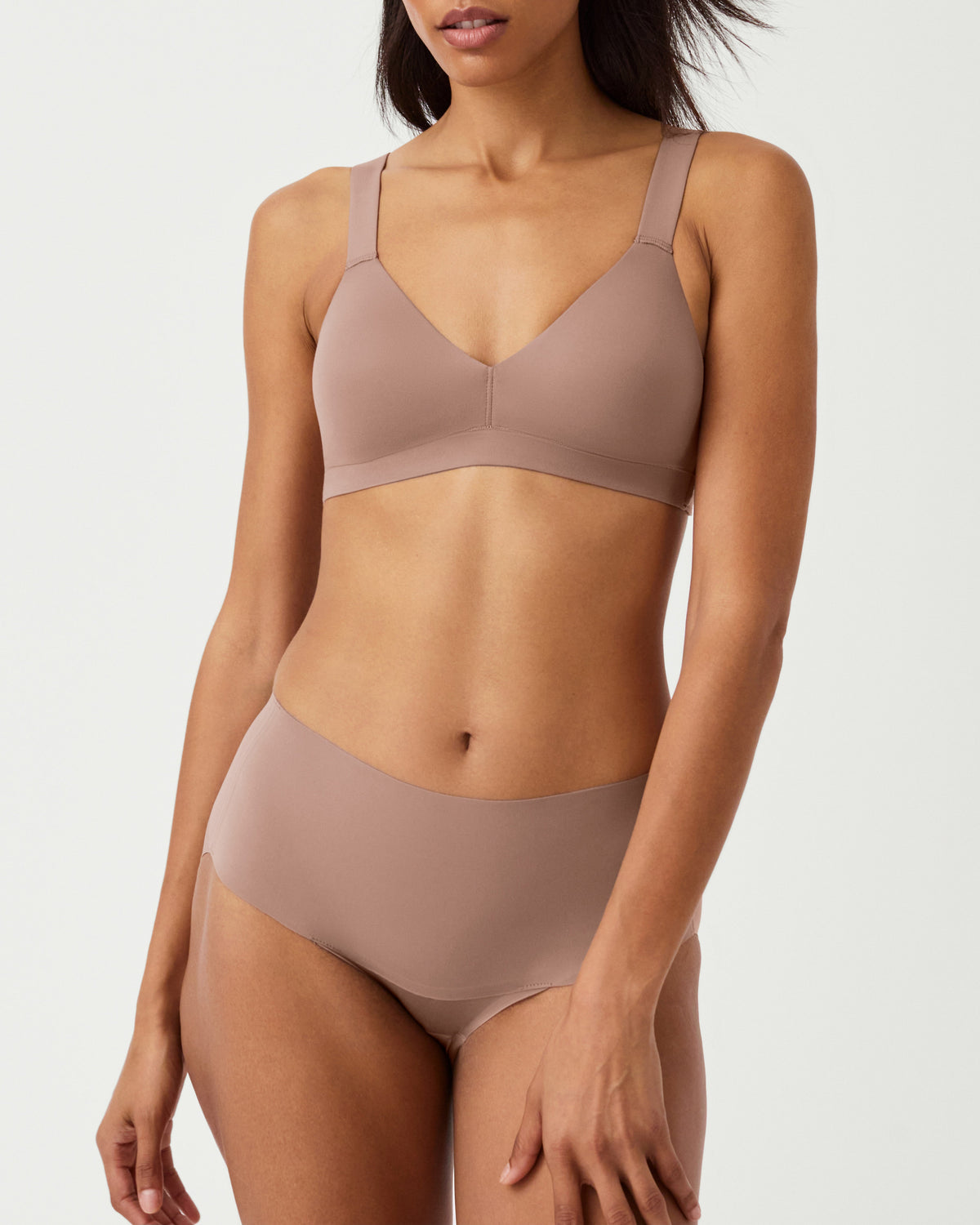 SPANXsmooth™ Bra-llelujah!® Lightly Lined Bralette  Cafe Au Lait