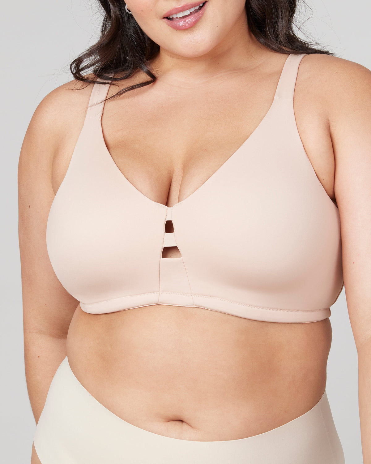 SPANX® Low Profile Wireless Minimizer Bra  Champagne Beige