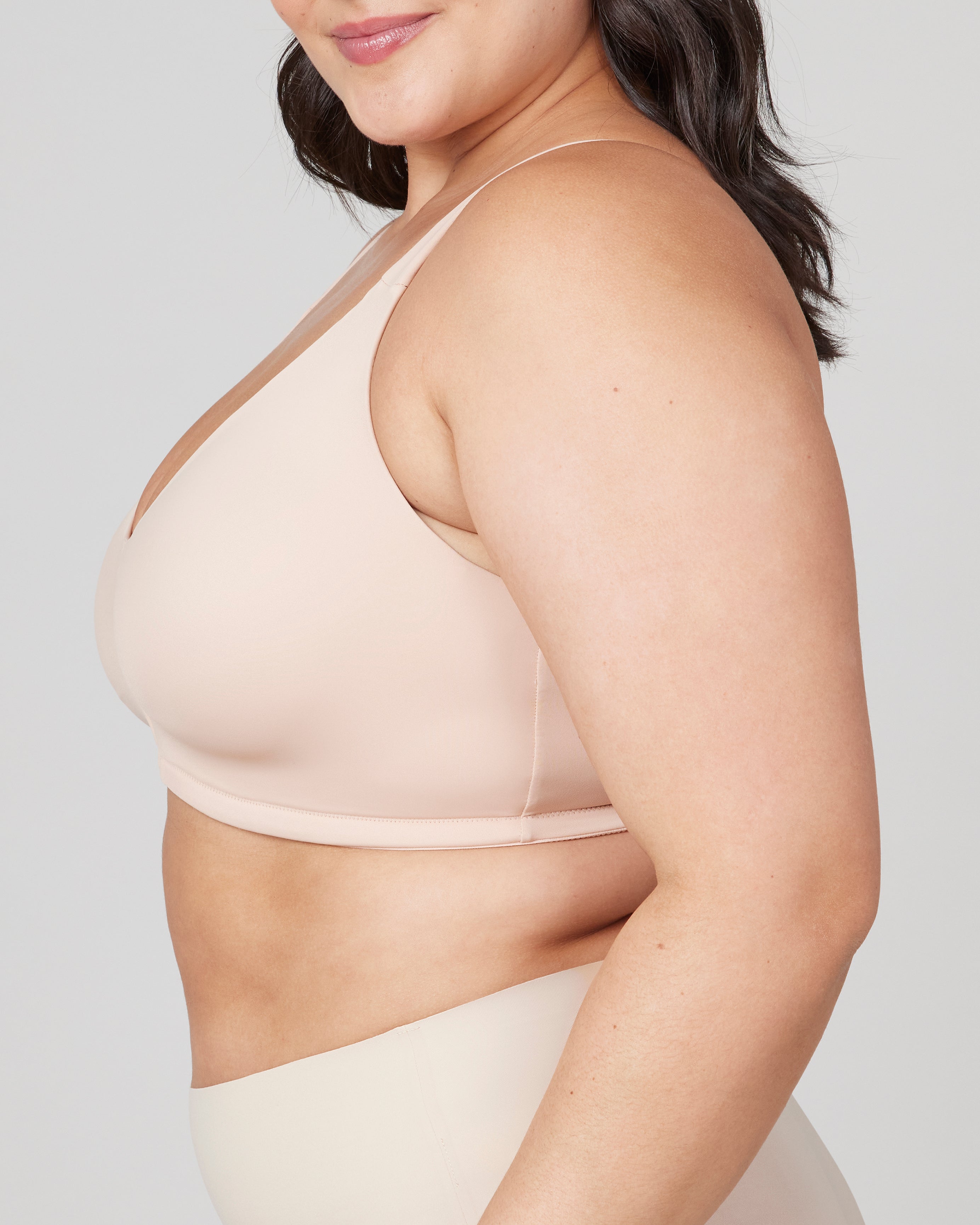 SPANX® Low Profile Wireless Minimizer Bra  Champagne Beige