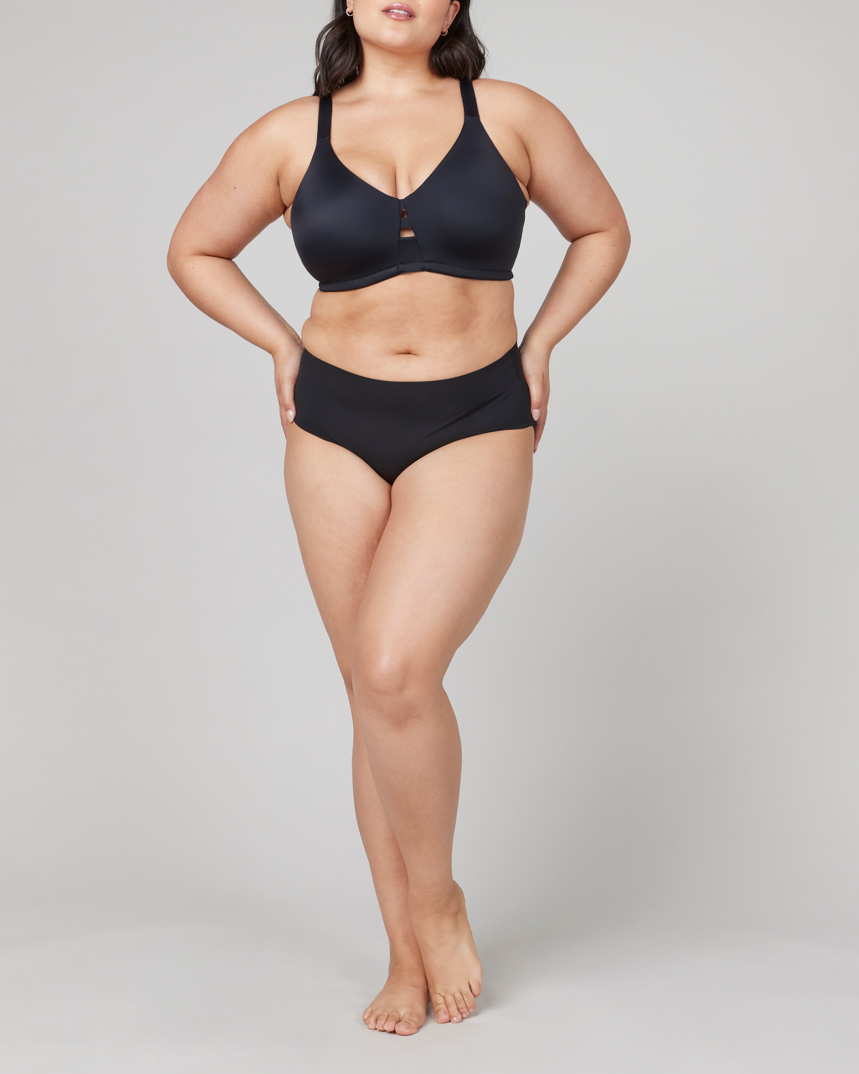 SPANX® Low Profile Wireless Minimizer Bra  Very Black