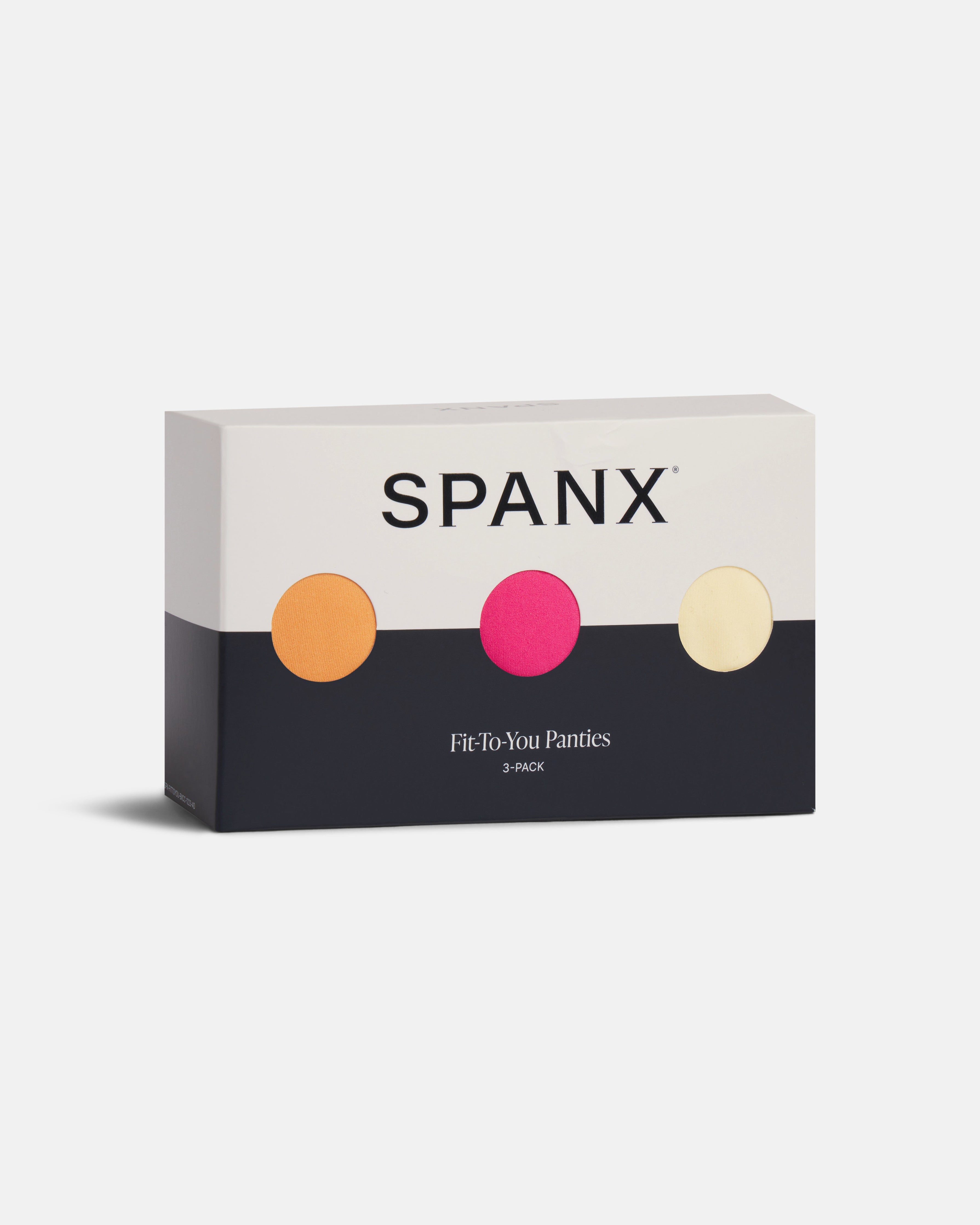 SPANXsmooth™ Fit-To-You Thong 3-Pack Box  Amber Haze/Tulip/Daffodil