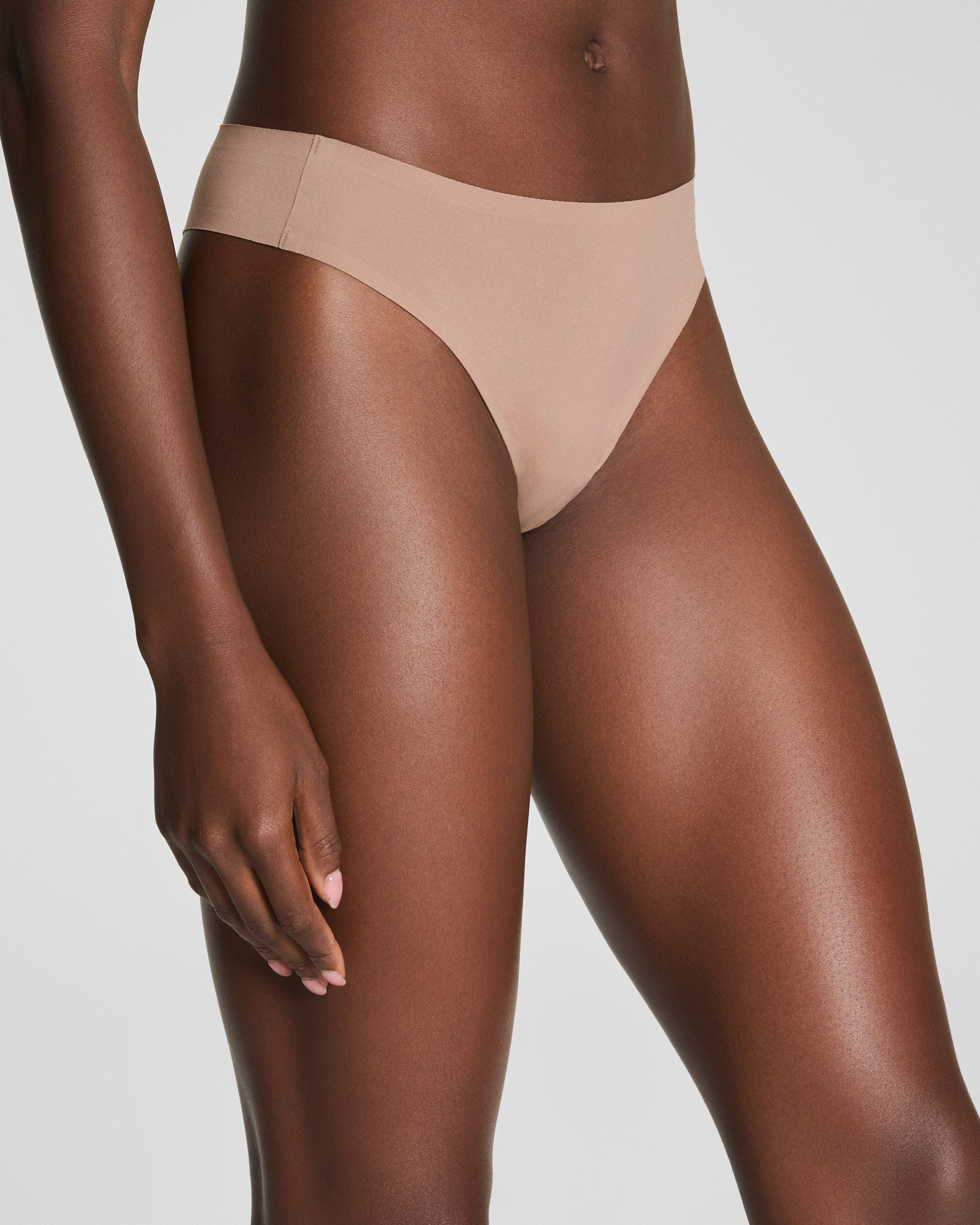 SPANXsmooth™ Fit-To-You Thong 3-Pack Box  Emerald Bay/Timeless Navy/Cafe Au Lait