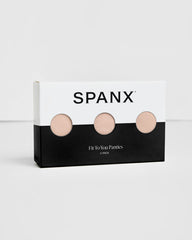 SPANXsmooth™ Fit-To-You Boyshort 3-Pack Box  Toasted Oatmeal