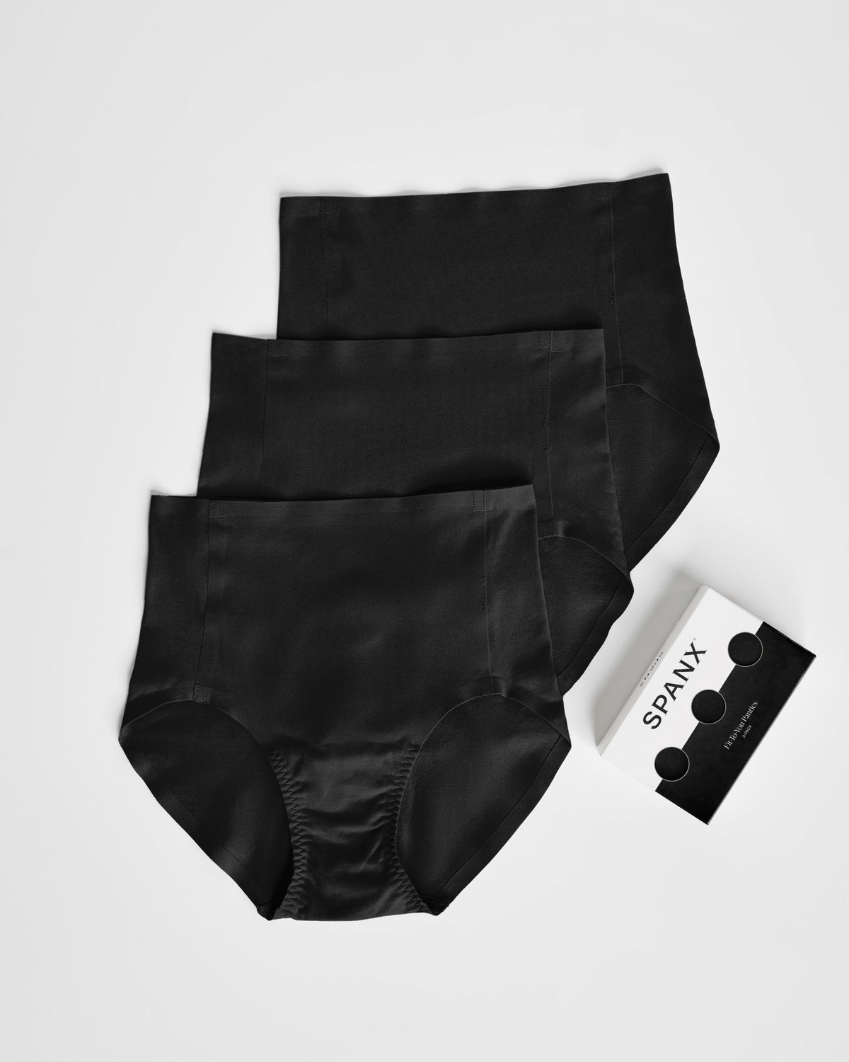 SPANXsmooth™ Fit-To-You Brief 3-Pack Box  Very Black