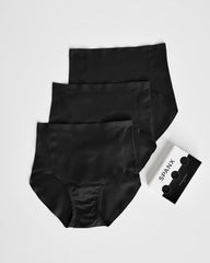 SPANXsmooth™ Fit-To-You Brief 3-Pack Box  Very Black