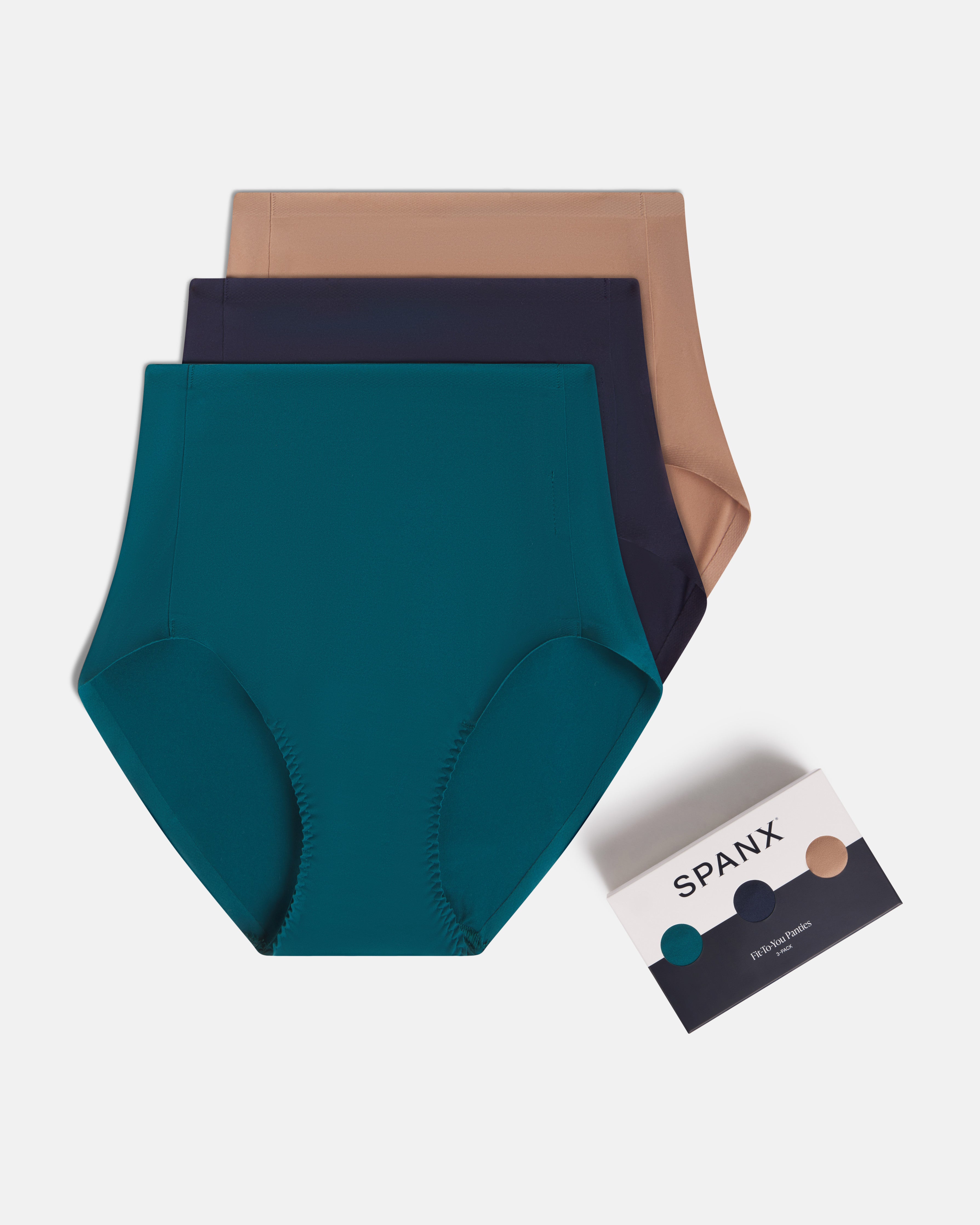 SPANXsmooth™ Fit-To-You Brief 3-Pack Box