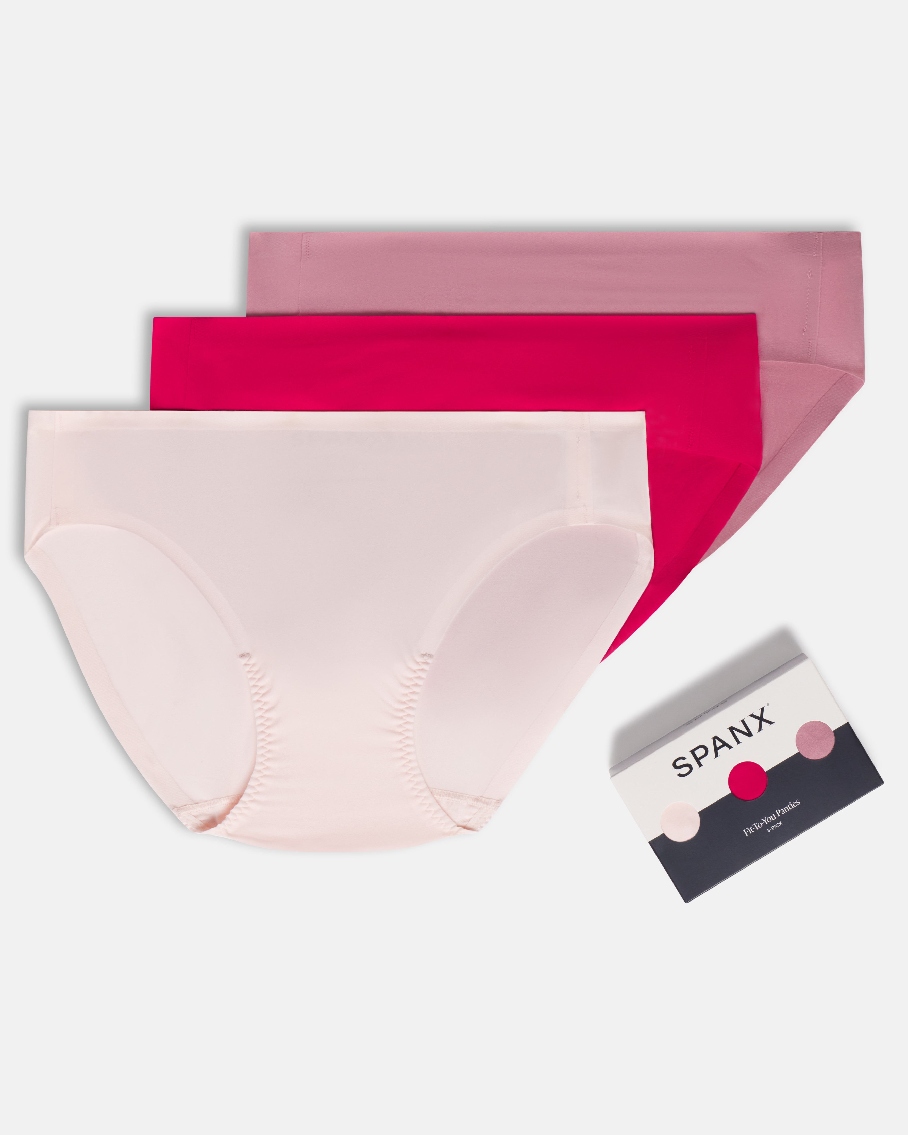 SPANXsmooth™ Fit-To-You Bikini 3-Pack Box