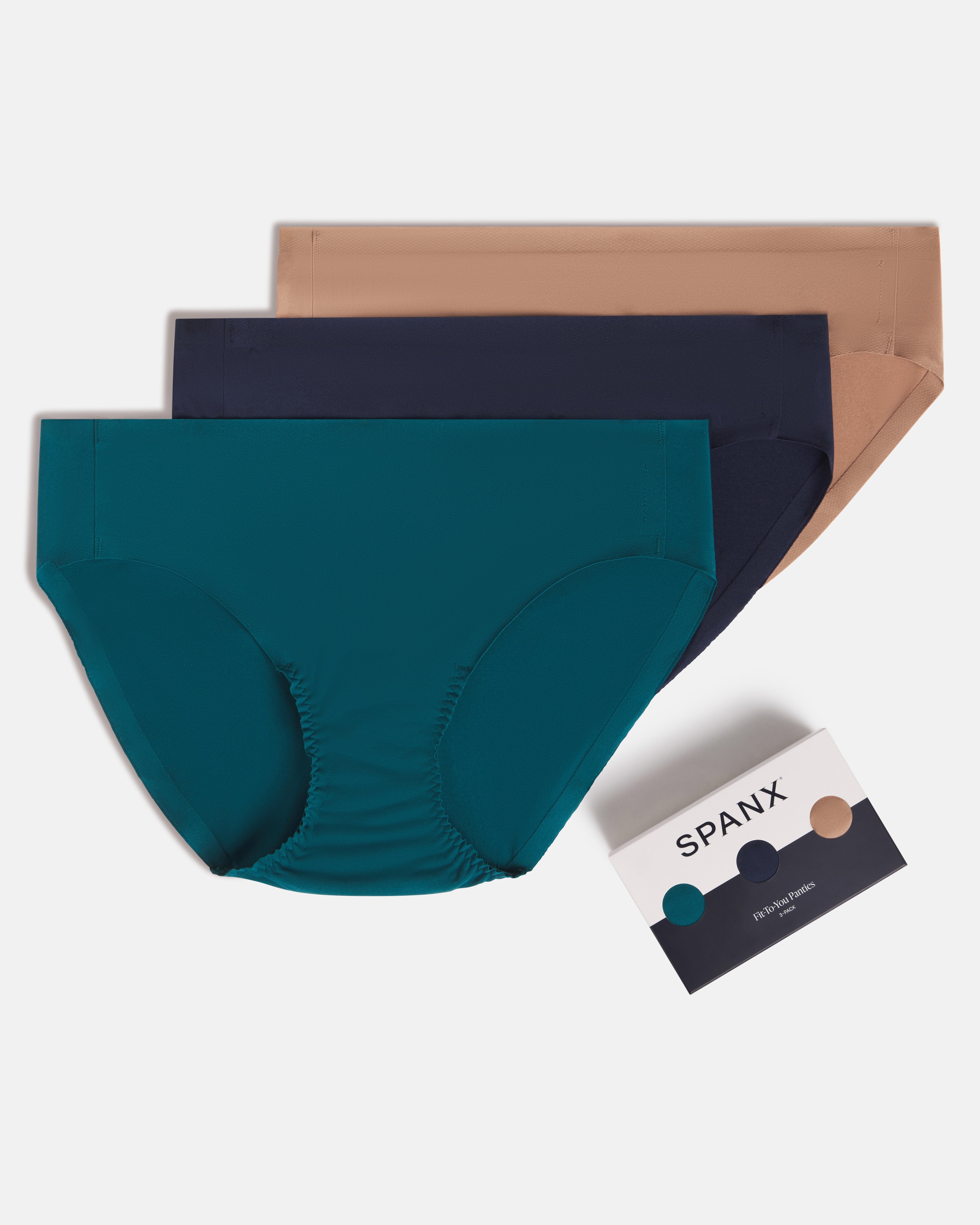 SPANXsmooth™ Fit-To-You Bikini 3-Pack Box