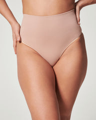 SPANXshape™ ExtraOrdinary Thong  Toasted Oatmeal