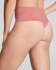 SPANXsupersmooth™ Undie-tectable® Supima® Cotton Thong  Rose Quartz