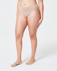SPANXsmooth™ Fit-To-You Modal Hi-Leg Brief 3-Pack Box  Champagne Beige