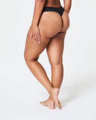 SPANXsmooth™ Fit-To-You Modal Thong 3-Pack Box  Very Black