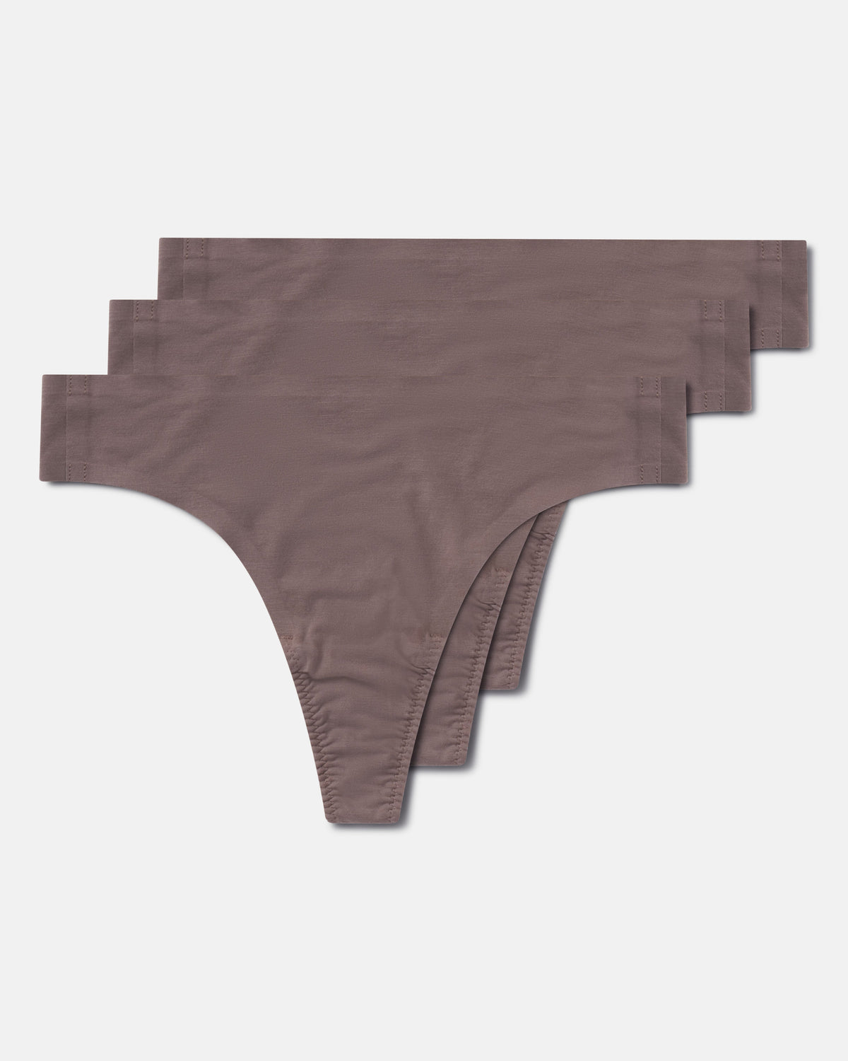 SPANXsmooth™ Fit-To-You Modal Thong 3-Pack Box  Smoke