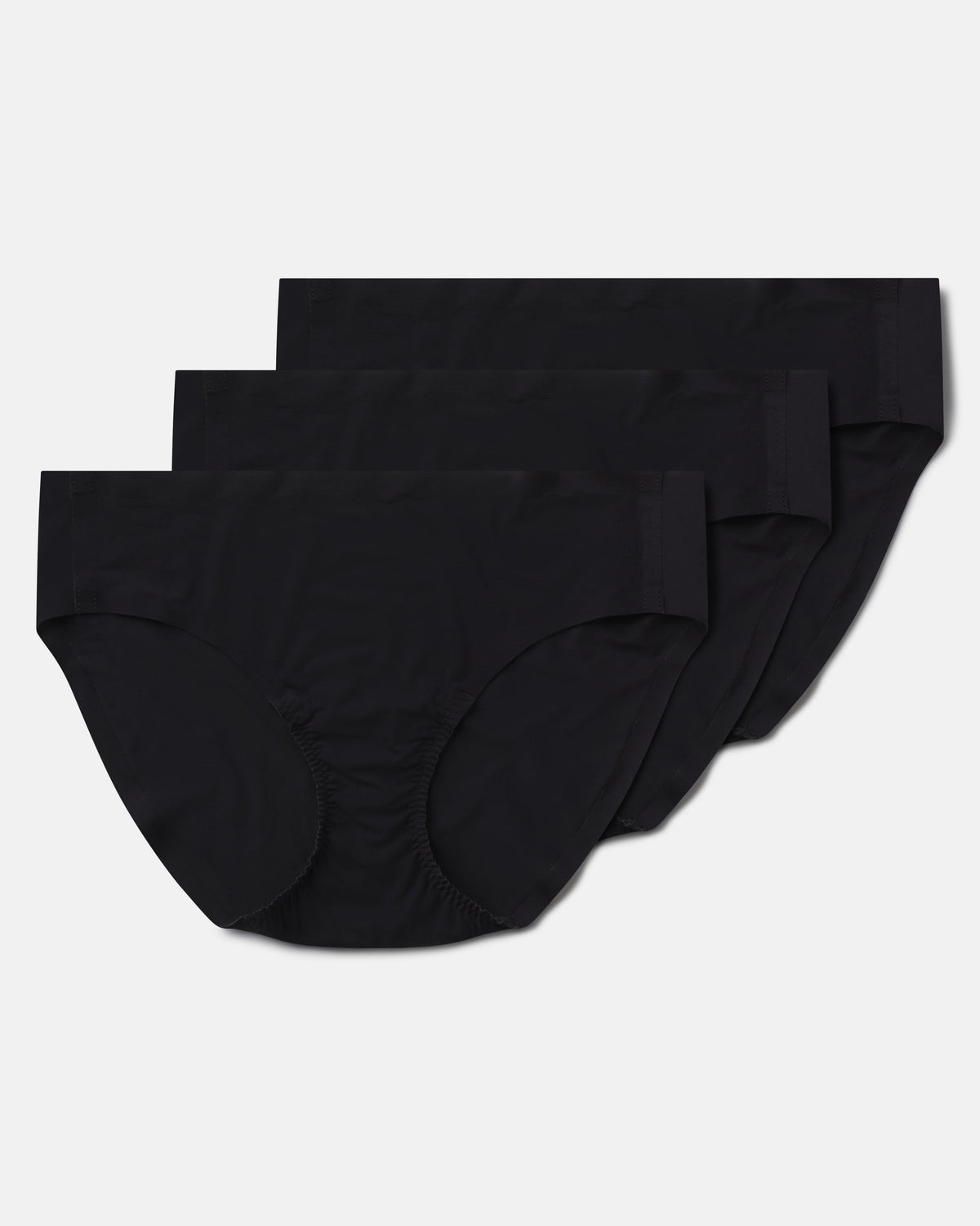 SPANXsmooth™ Fit-To-You Modal Bikini 3-Pack Box  Very Black