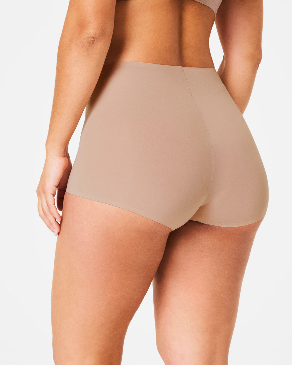 SPANXsmooth™ Fit-To-You Boyshort 3-Pack Box  Toasted Oatmeal