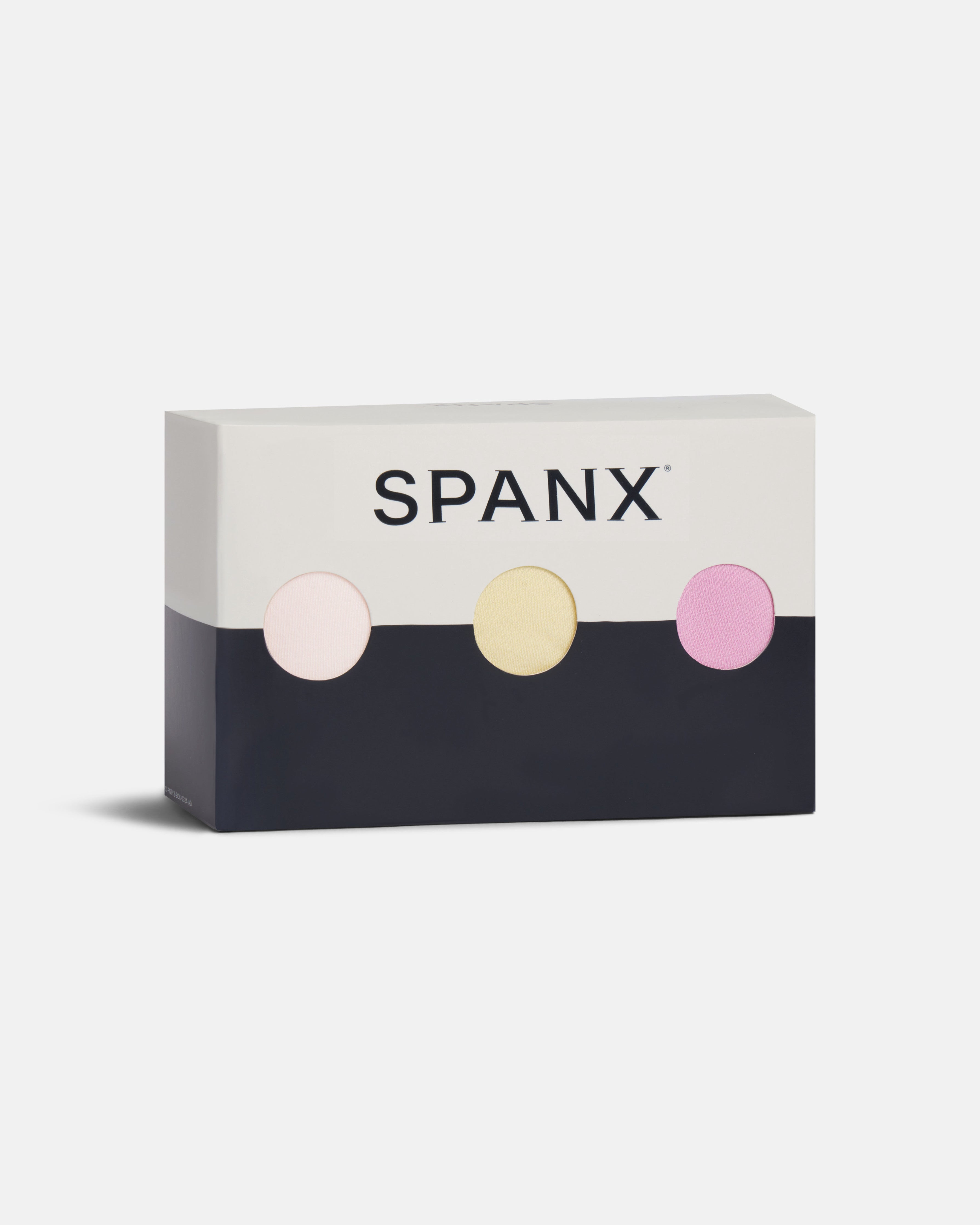 SPANXsmooth™ Fit-To-You Supima® Cotton Thong 3-Pack  Pink Blossom/Daffodil/Petunia